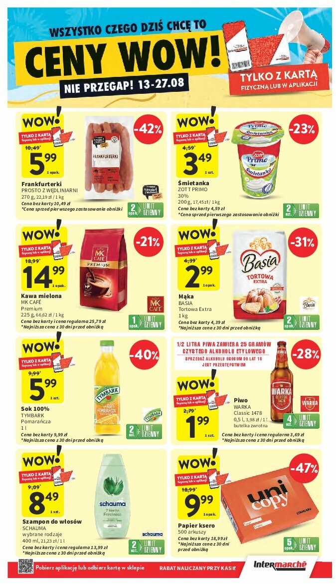 intermarche - Gazetka Intermarché - ważna od 13.08. do 20.08. - page: 5 intermarche - Gazetka Intermarché - ważna od 13.08. do 20.08. - page: 5