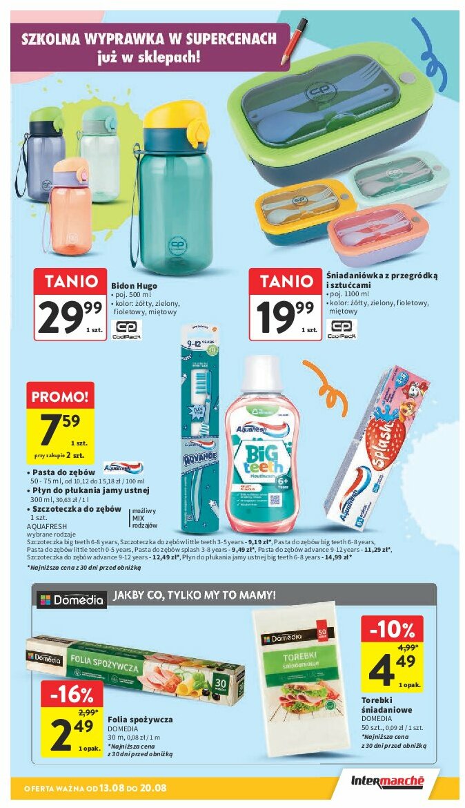 intermarche - Gazetka Intermarché - ważna od 13.08. do 20.08. - page: 39 intermarche - Gazetka Intermarché - ważna od 13.08. do 20.08. - page: 39