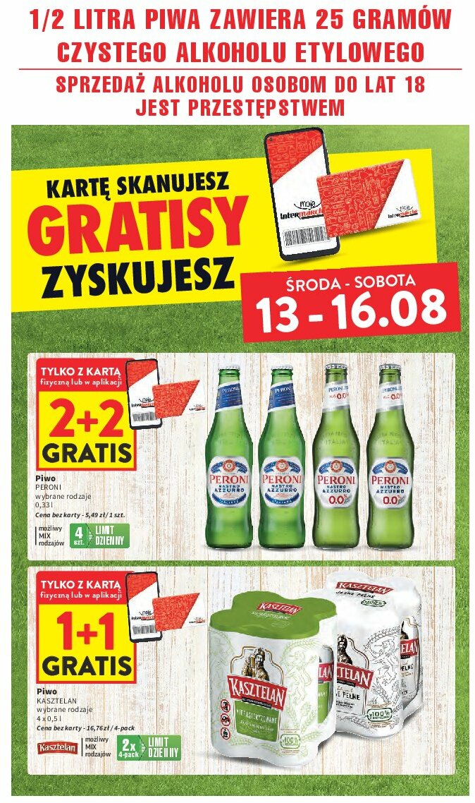 intermarche - Gazetka Intermarché - ważna od 13.08. do 20.08. - page: 16 intermarche - Gazetka Intermarché - ważna od 13.08. do 20.08. - page: 16