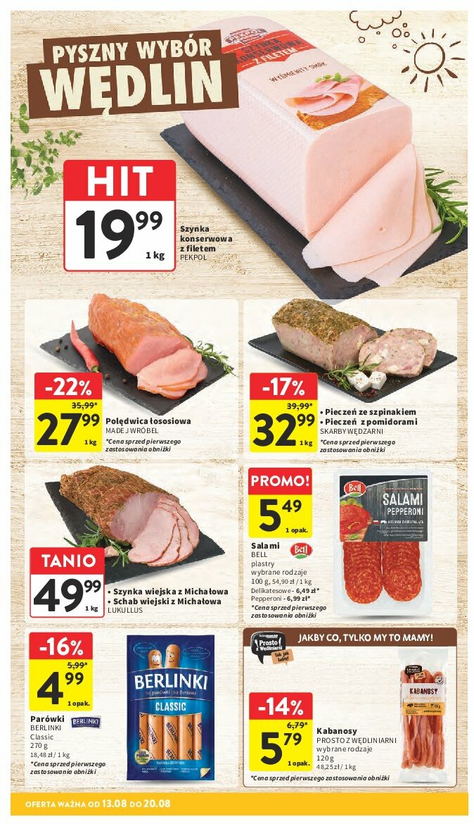 intermarche - Gazetka Intermarché - ważna od 13.08. do 20.08. - page: 26 intermarche - Gazetka Intermarché - ważna od 13.08. do 20.08. - page: 26
