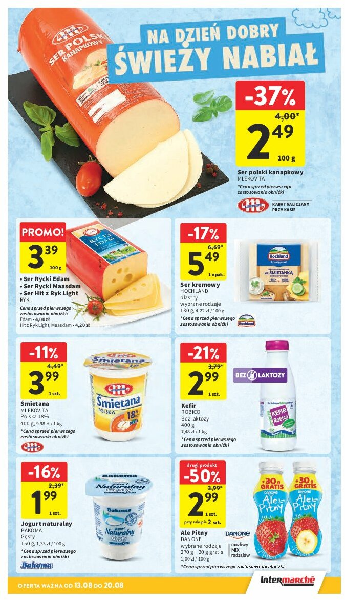 intermarche - Gazetka Intermarché - ważna od 13.08. do 20.08. - page: 27 intermarche - Gazetka Intermarché - ważna od 13.08. do 20.08. - page: 27