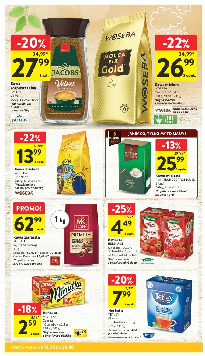 intermarche - Gazetka Intermarché - ważna od 13.08. do 20.08. - page: 32 intermarche - Gazetka Intermarché - ważna od 13.08. do 20.08. - page: 32