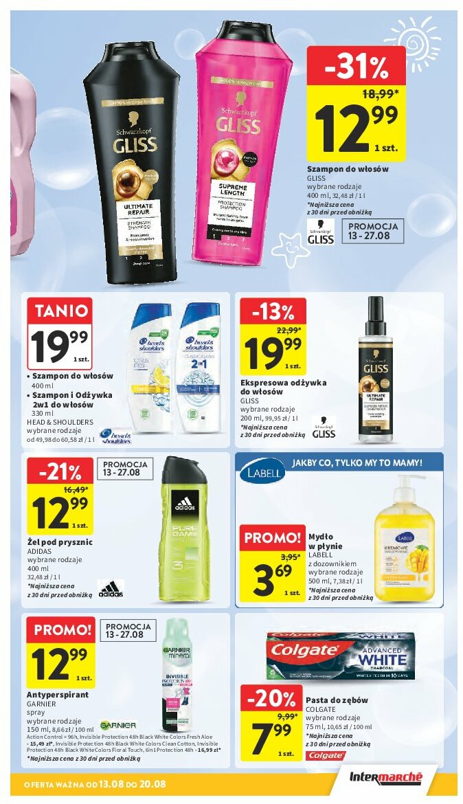 intermarche - Gazetka Intermarché - ważna od 13.08. do 20.08. - page: 37 intermarche - Gazetka Intermarché - ważna od 13.08. do 20.08. - page: 37