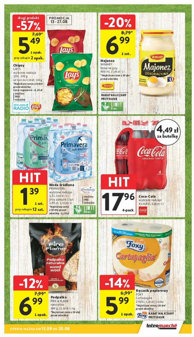 intermarche - Gazetka Intermarché - ważna od 13.08. do 20.08. - page: 7 intermarche - Gazetka Intermarché - ważna od 13.08. do 20.08. - page: 7
