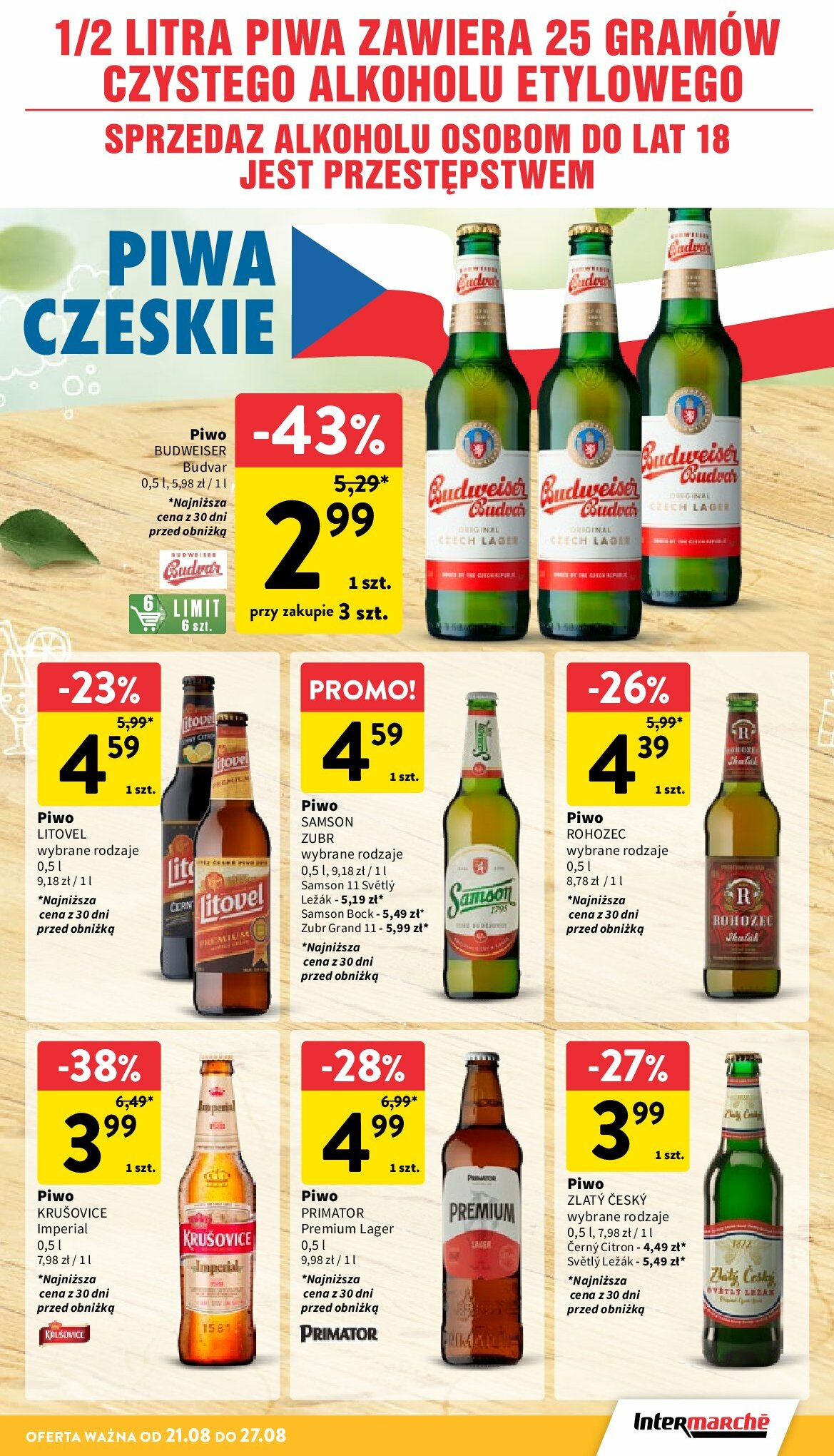 intermarche - Gazetka Intermarché - ważna od 21.08. do 27.08. - page: 29