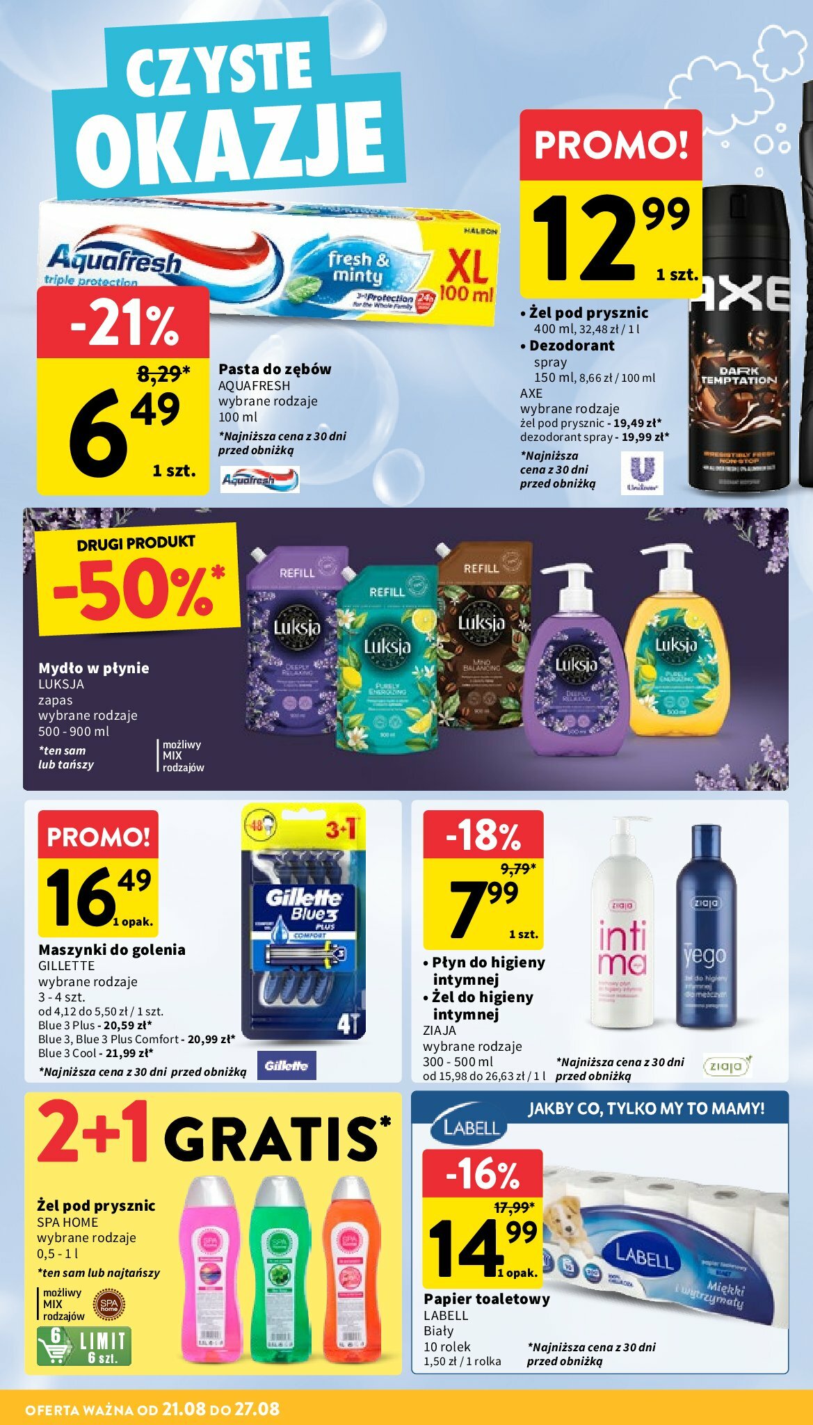 intermarche - Gazetka Intermarché - ważna od 21.08. do 27.08. - page: 38