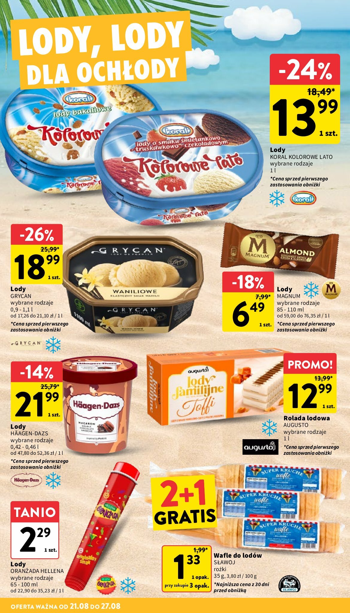 intermarche - Gazetka Intermarché - ważna od 21.08. do 27.08. - page: 22