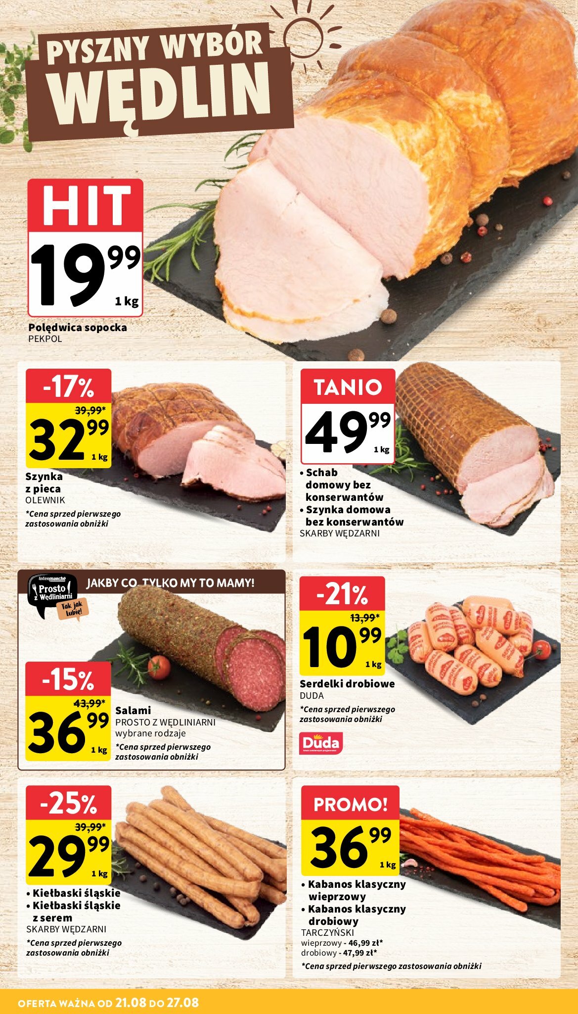 intermarche - Gazetka Intermarché - ważna od 21.08. do 27.08. - page: 14