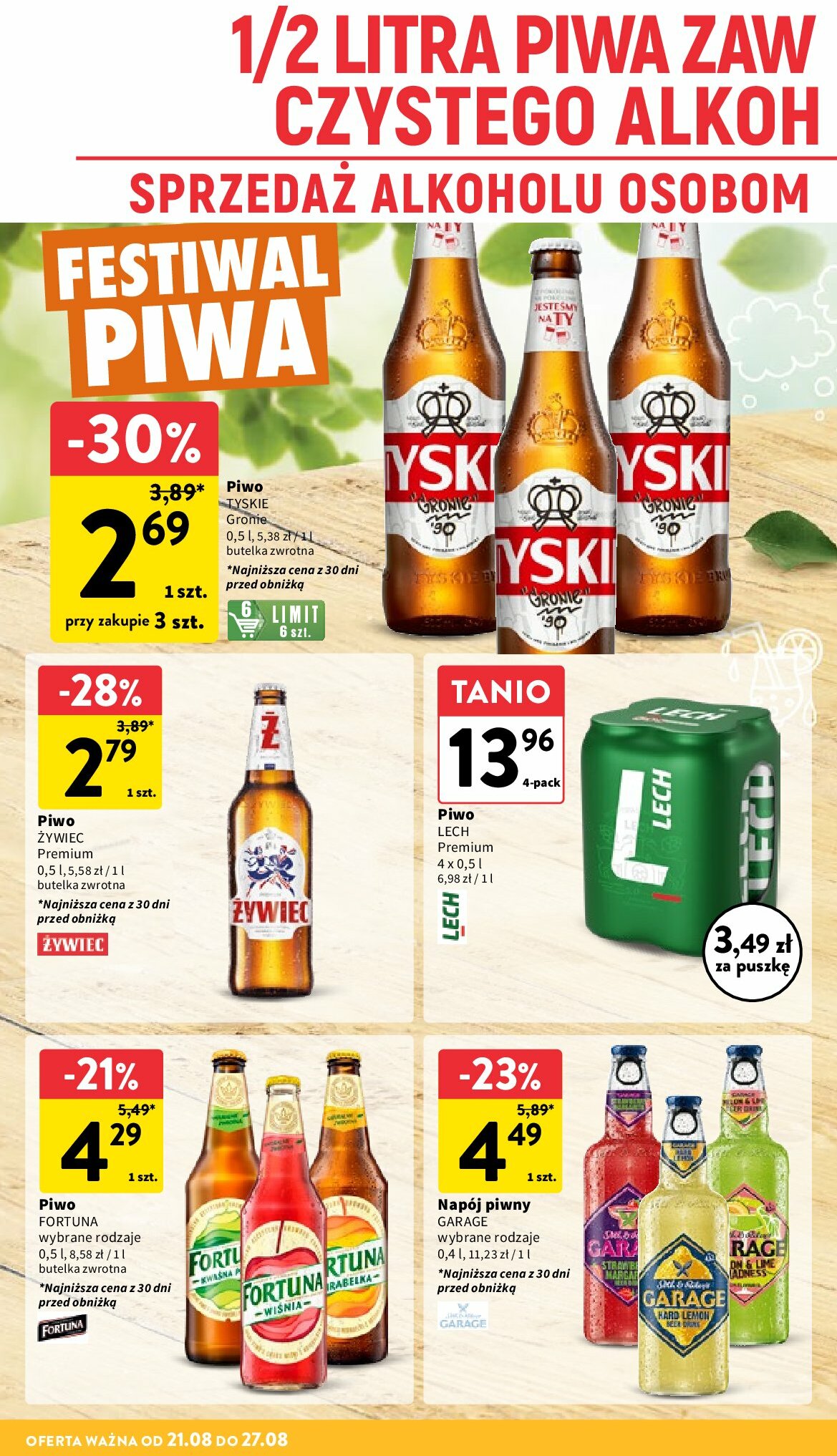 intermarche - Gazetka Intermarché - ważna od 21.08. do 27.08. - page: 30