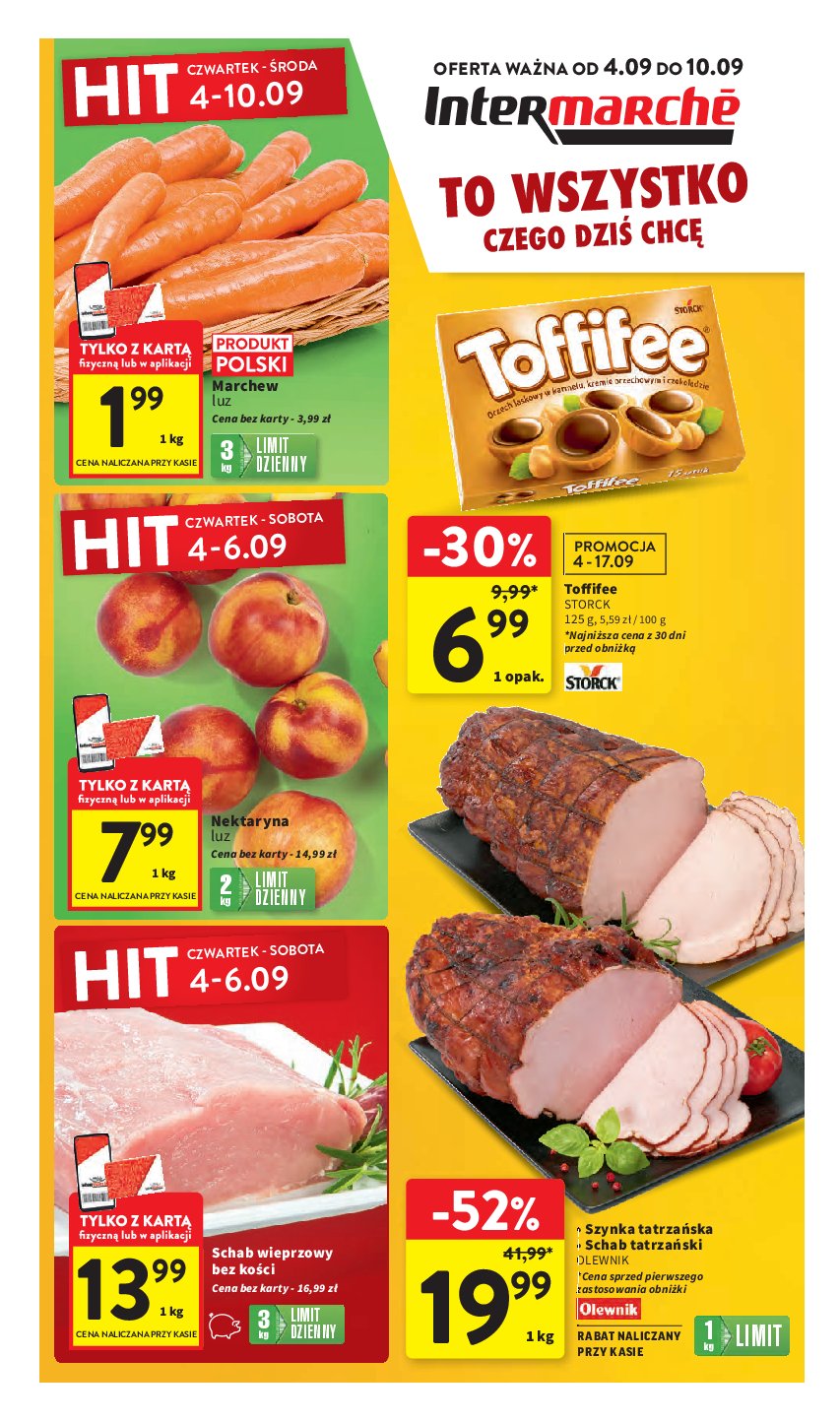 intermarche - Gazetka Intermarché - ważna od 04.09. do 10.09.