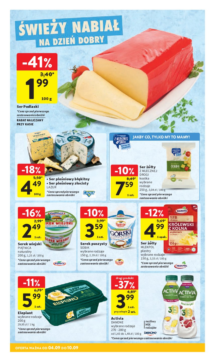 intermarche - Gazetka Intermarché - ważna od 04.09. do 10.09. - page: 22
