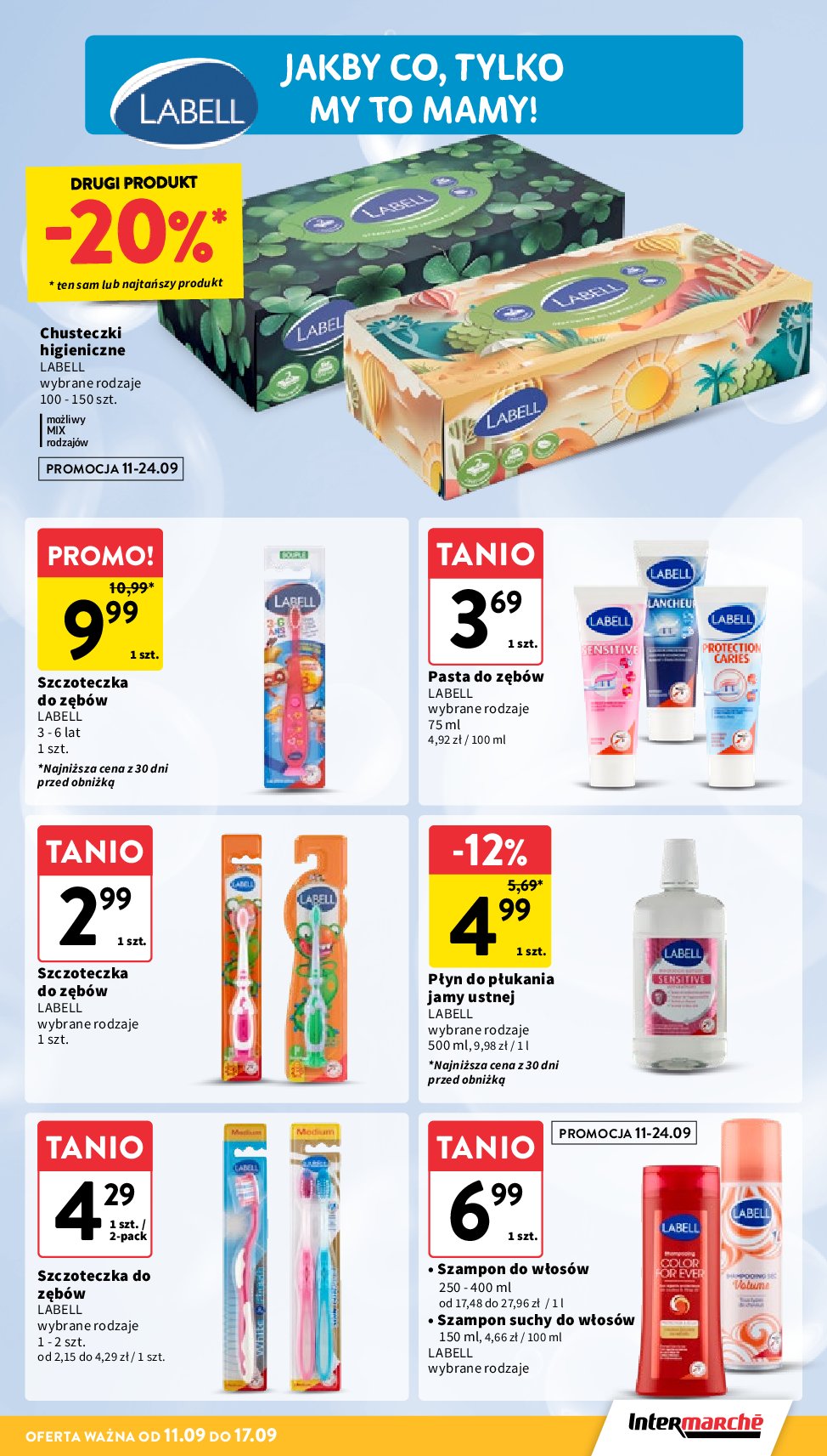 intermarche - Gazetka Intermarché - ważna od 11.09. do 17.09. - page: 33