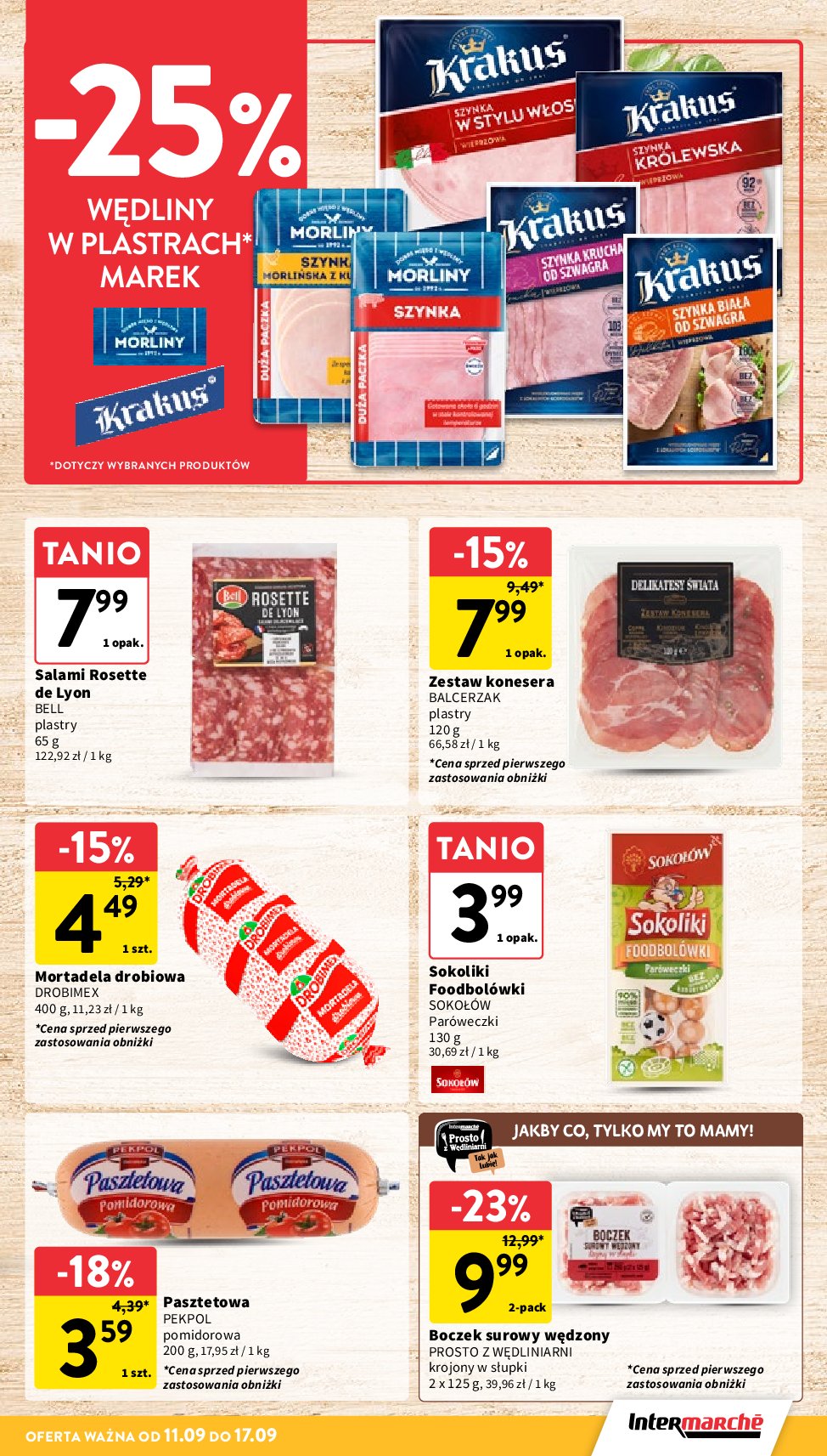 intermarche - Gazetka Intermarché - ważna od 11.09. do 17.09. - page: 17