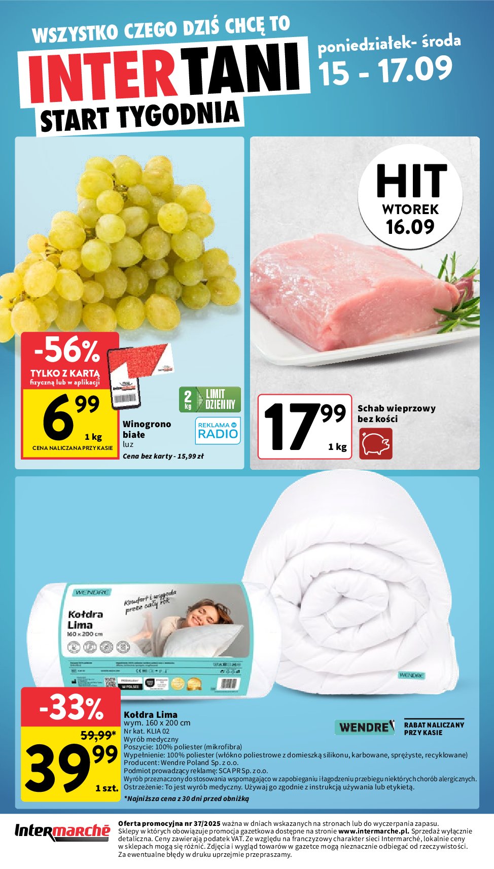 intermarche - Gazetka Intermarché - ważna od 11.09. do 17.09. - page: 40