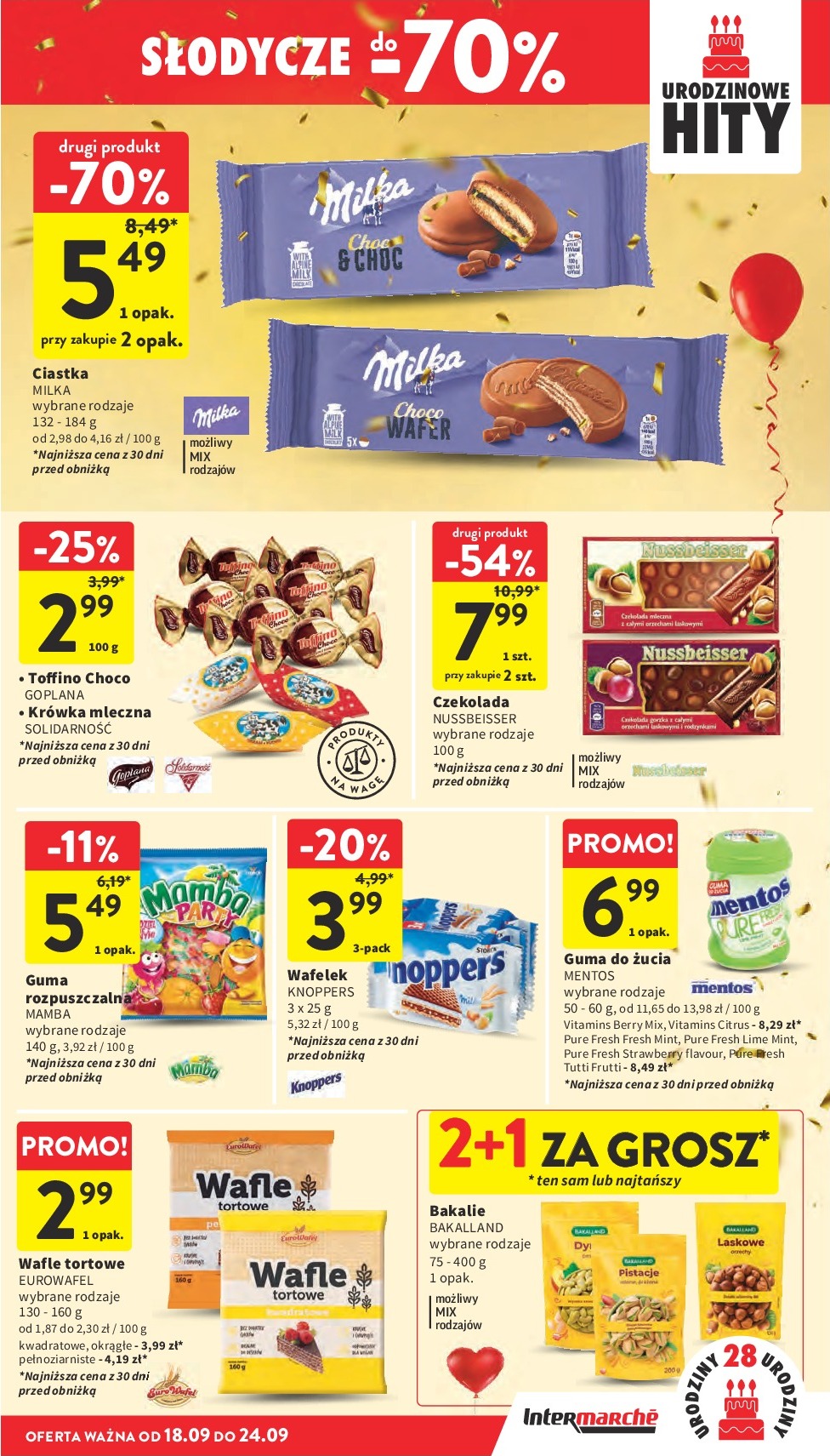 intermarche - Gazetka Intermarché - ważna od 18.09. do 24.09. - page: 33