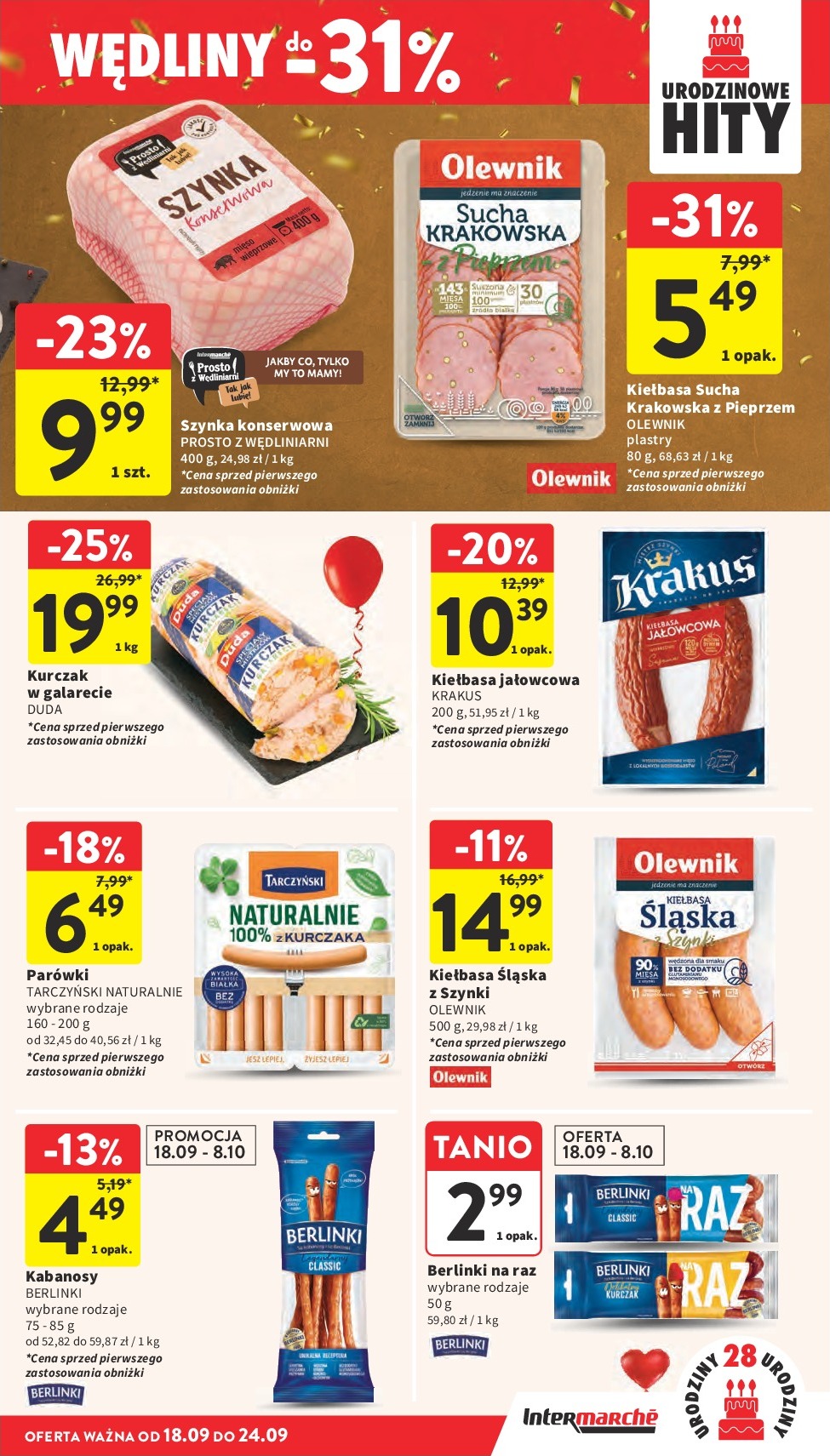 intermarche - Gazetka Intermarché - ważna od 18.09. do 24.09. - page: 25