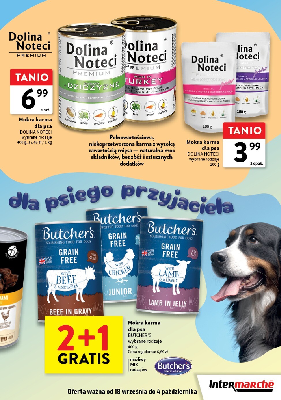 intermarche - Gazetka Intermarché - Z miłości do pupila - ważna od 18.09. do 04.10. - page: 3