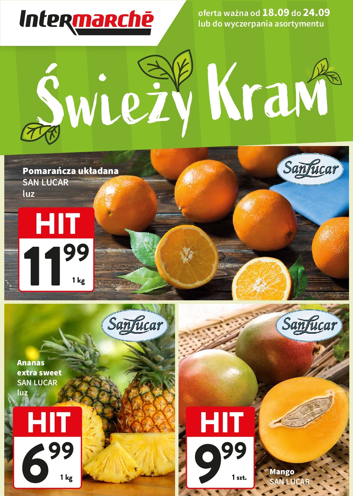 intermarche - Gazetka Intermarché - Świeży HIt - ważna od 18.09. do 24.09. - page: 2