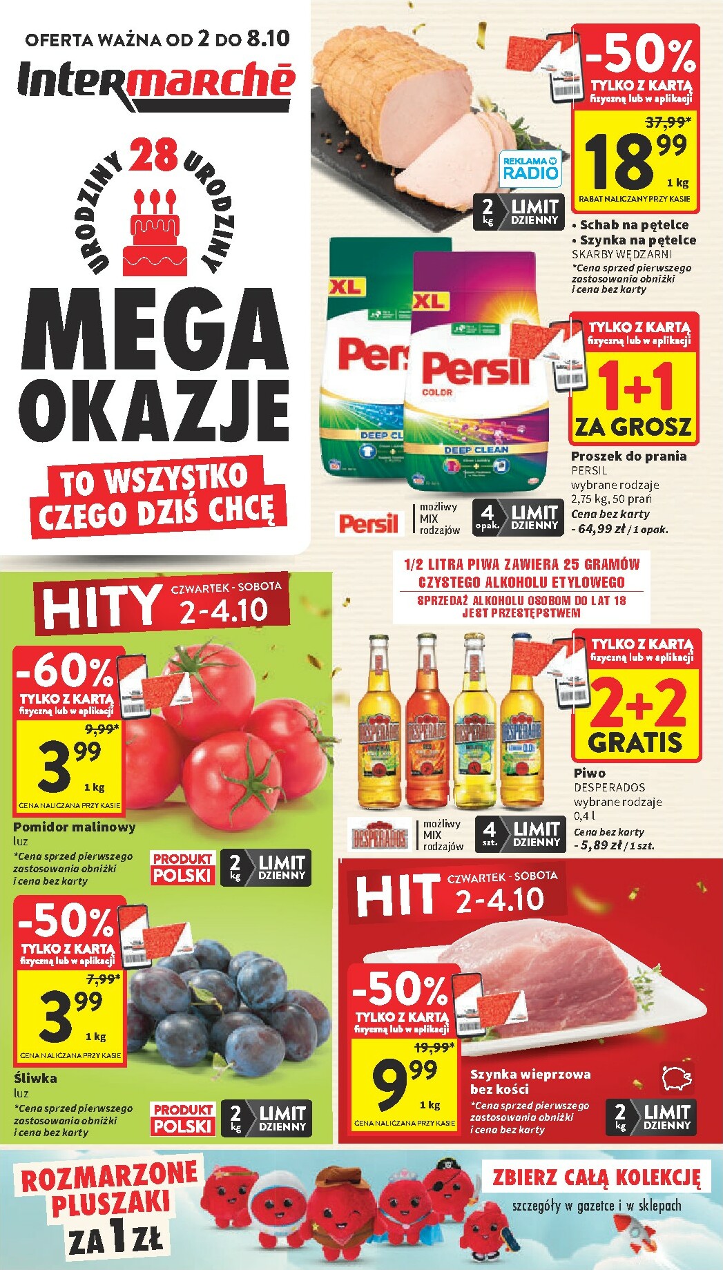 intermarche - Gazetka Intermarché - ważna od 02.10. do 08.10.