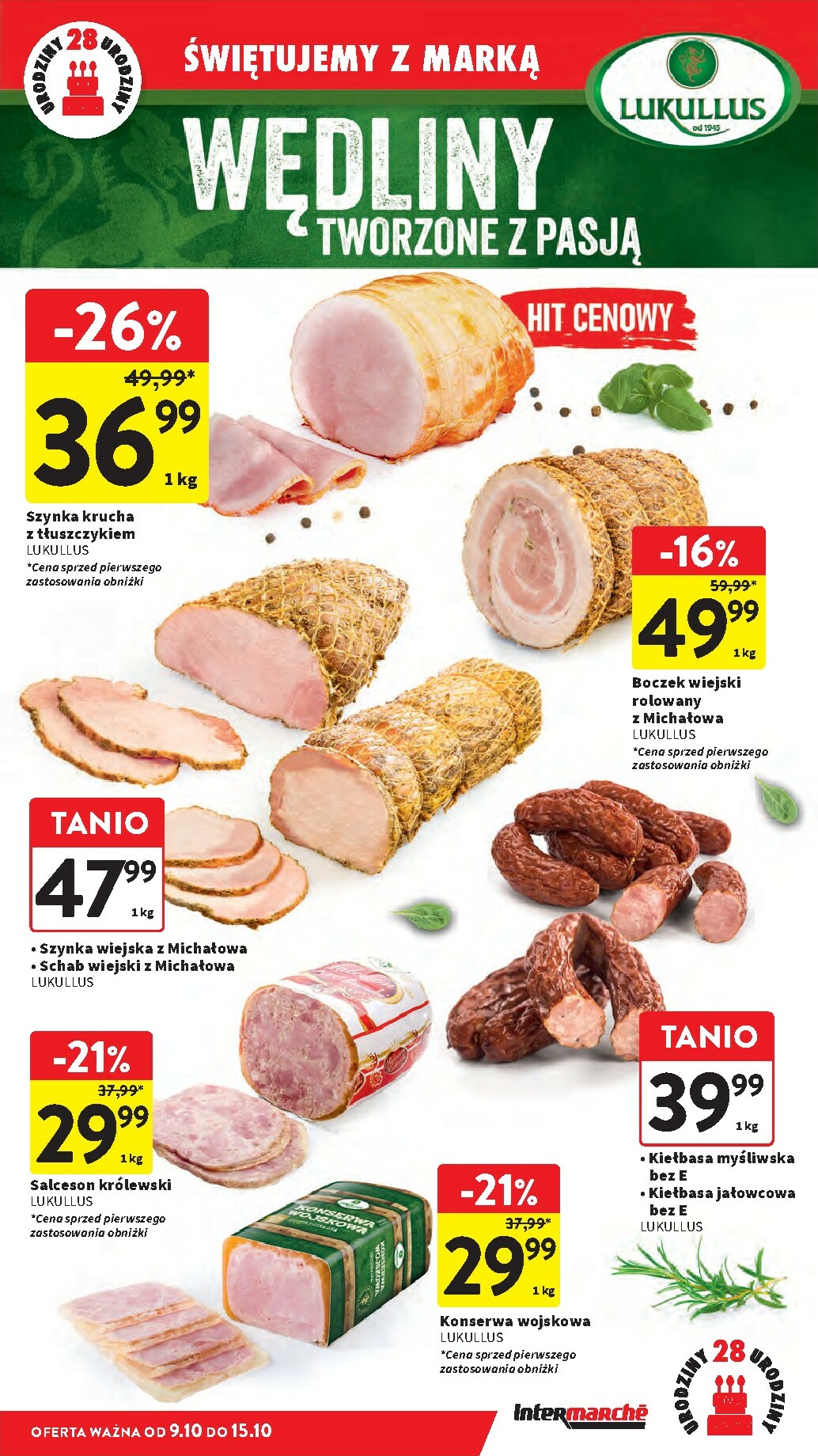 intermarche - Gazetka Intermarché - ważna od 09.10. do 15.10. - page: 13