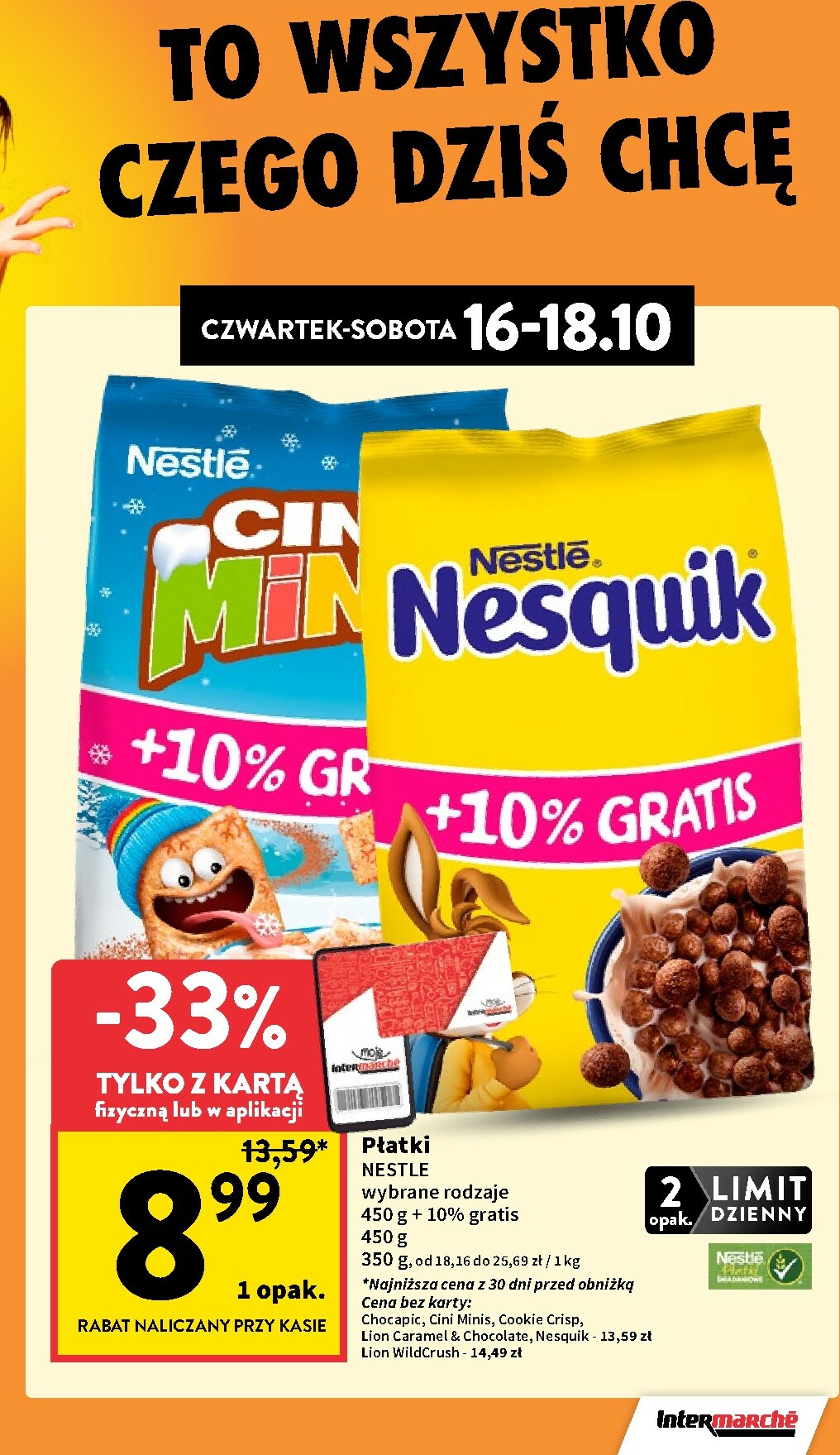 intermarche - Gazetka Intermarché - ważna od 16.10. do 22.10. - page: 3 intermarche - Gazetka Intermarché - ważna od 16.10. do 22.10. - page: 3