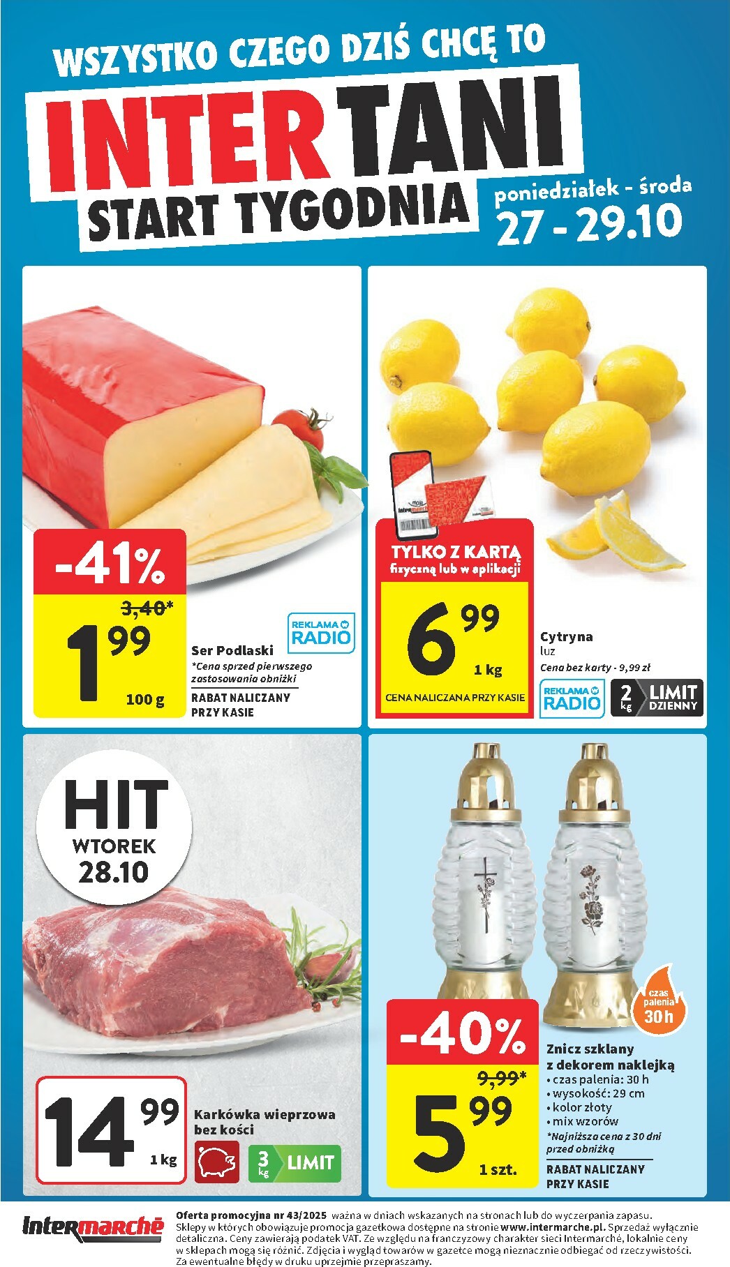intermarche - Gazetka Intermarché - ważna od 23.10. do 29.10. - page: 40 intermarche - Gazetka Intermarché - ważna od 23.10. do 29.10. - page: 40