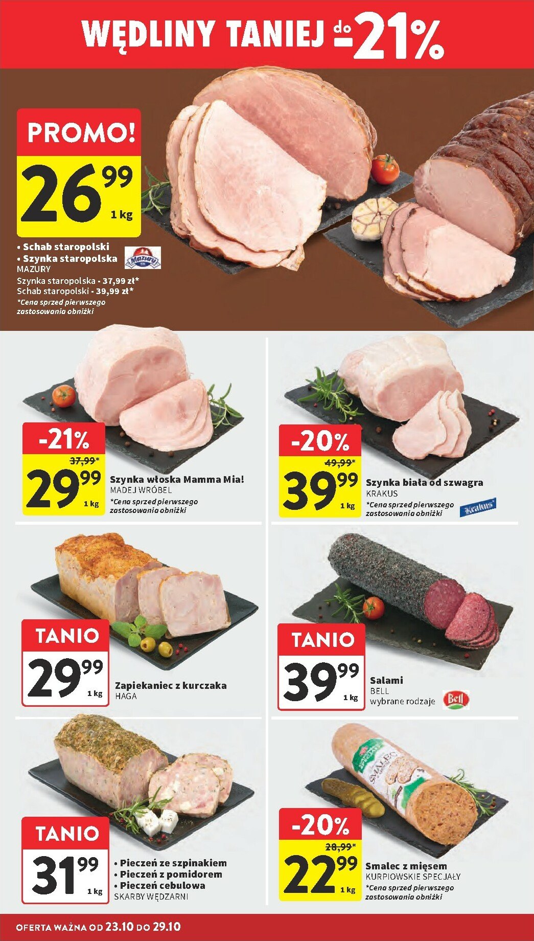 intermarche - Gazetka Intermarché - ważna od 23.10. do 29.10. - page: 20 intermarche - Gazetka Intermarché - ważna od 23.10. do 29.10. - page: 20