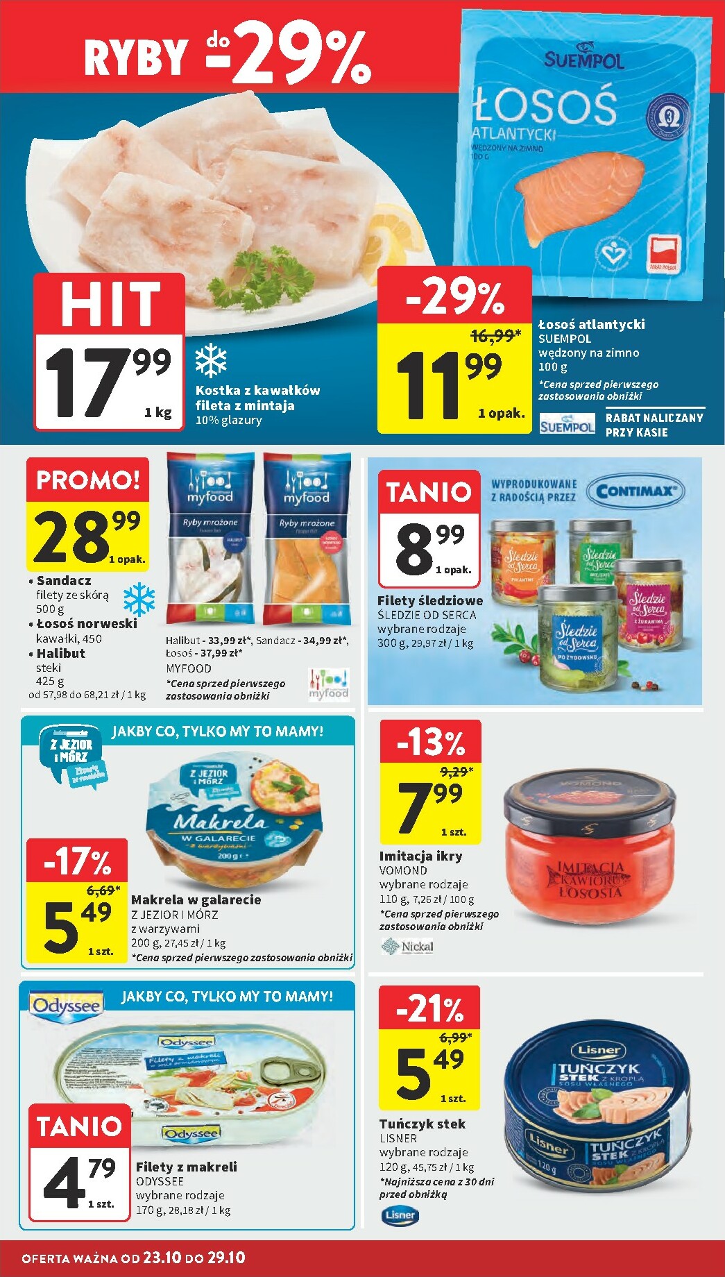 intermarche - Gazetka Intermarché - ważna od 23.10. do 29.10. - page: 22 intermarche - Gazetka Intermarché - ważna od 23.10. do 29.10. - page: 22