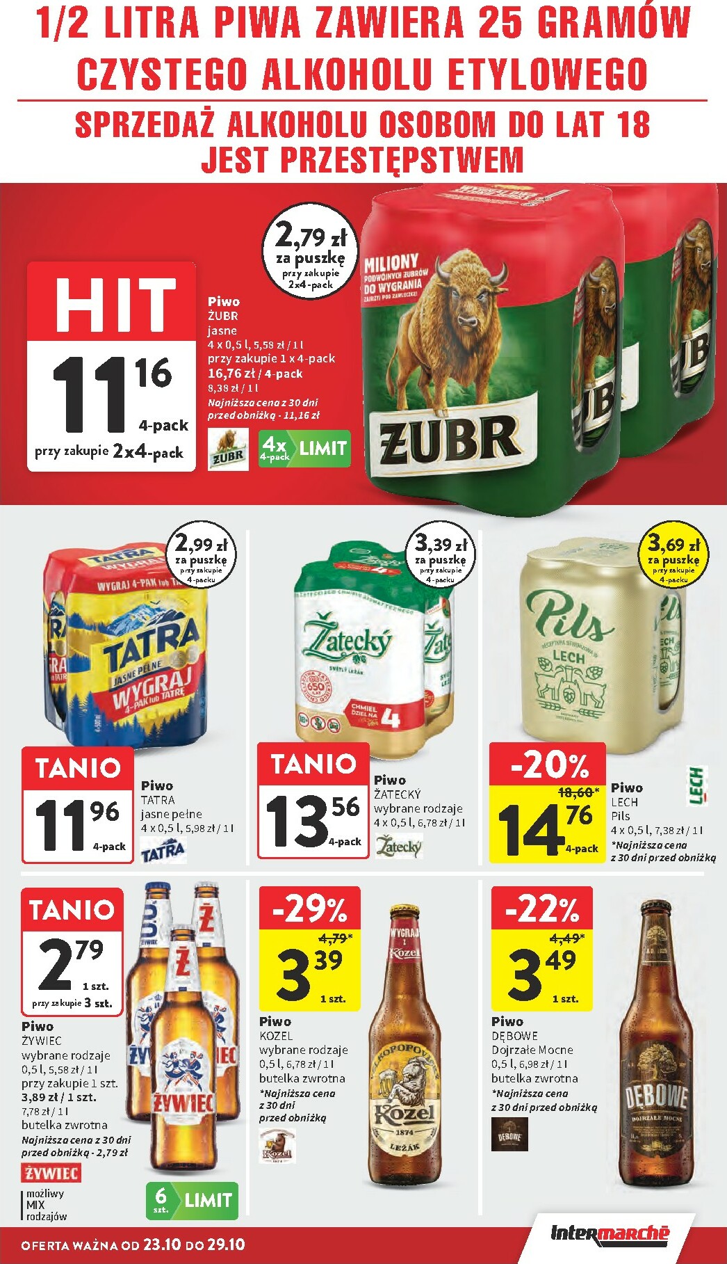 intermarche - Gazetka Intermarché - ważna od 23.10. do 29.10. - page: 31 intermarche - Gazetka Intermarché - ważna od 23.10. do 29.10. - page: 31