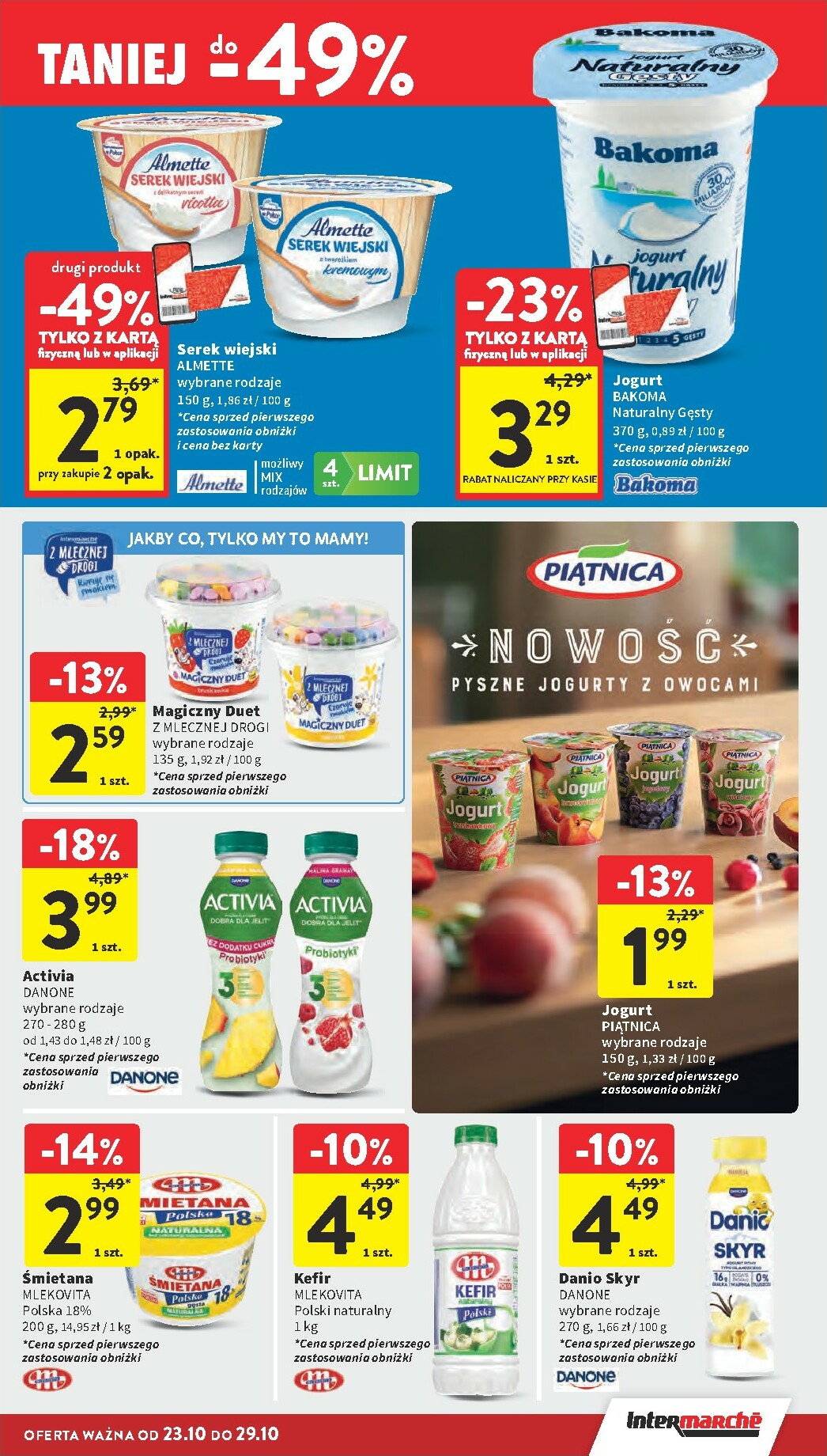 intermarche - Gazetka Intermarché - ważna od 23.10. do 29.10. - page: 25 intermarche - Gazetka Intermarché - ważna od 23.10. do 29.10. - page: 25