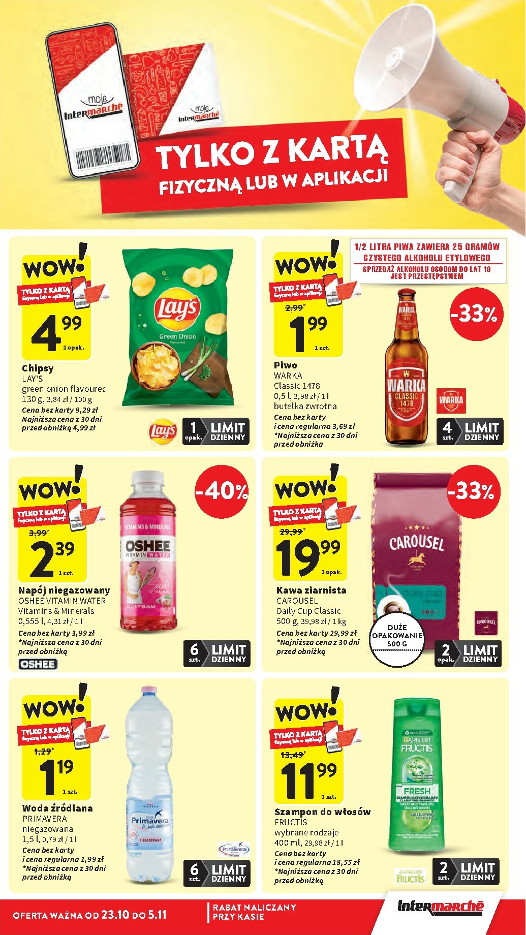 intermarche - Gazetka Intermarché - ważna od 30.10. do 05.11. - page: 11 intermarche - Gazetka Intermarché - ważna od 30.10. do 05.11. - page: 11