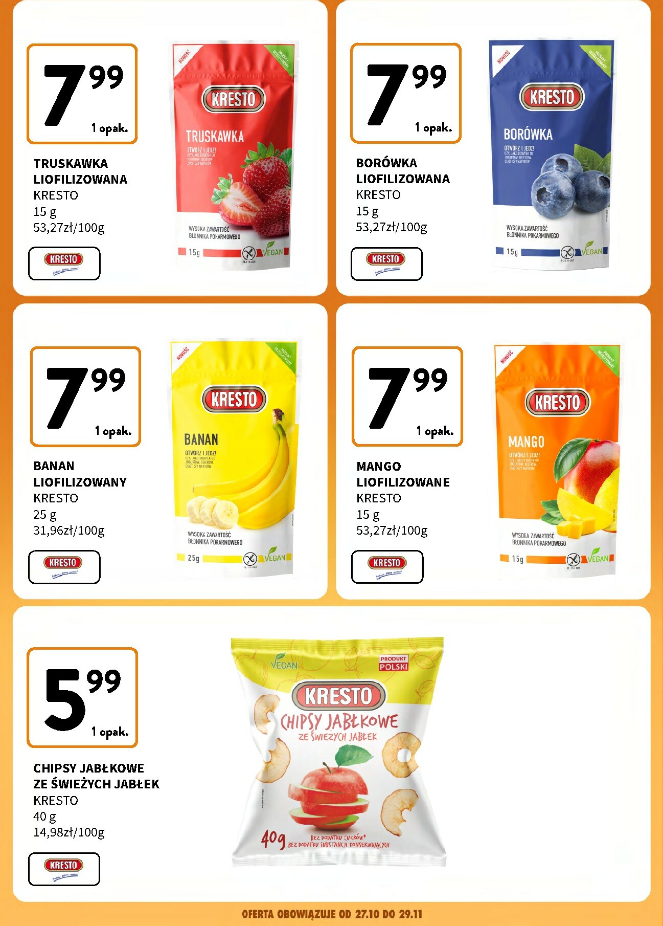 intermarche - Gazetka Intermarché - Nowa NIższa cena - ważna od 27.10. do 29.11. - page: 3