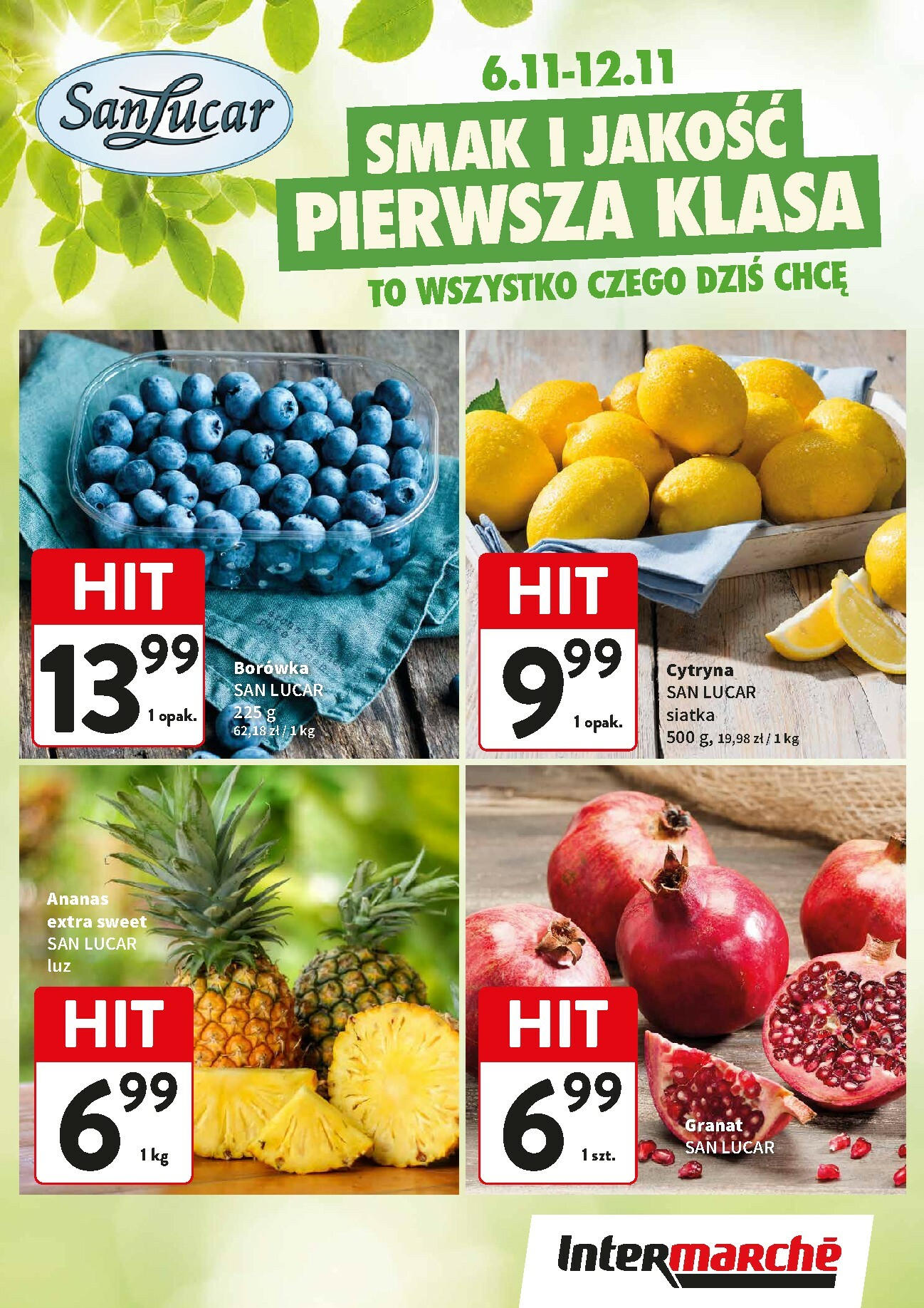 intermarche - Gazetka Intermarché - Świeży Hit - ważna od 06.11. do 12.11.