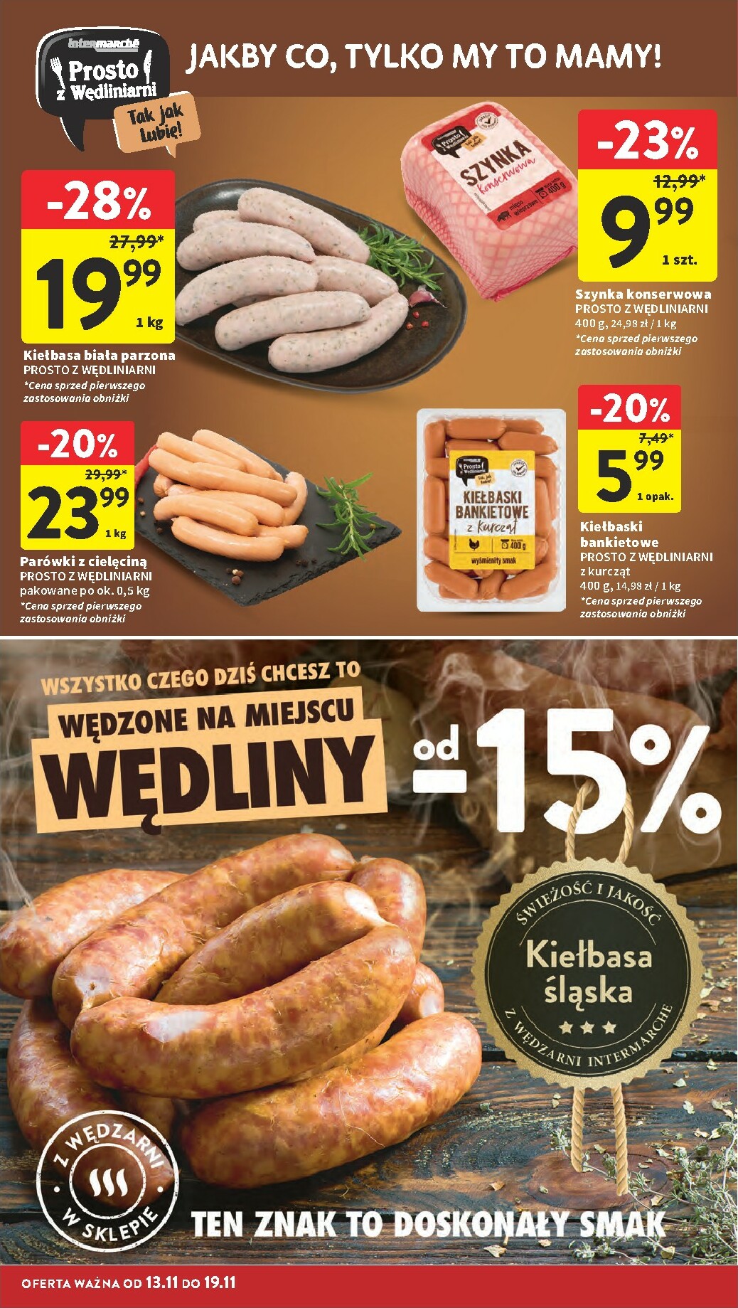 intermarche - Gazetka Intermarché - ważna od 13.11. do 19.11. - page: 22
