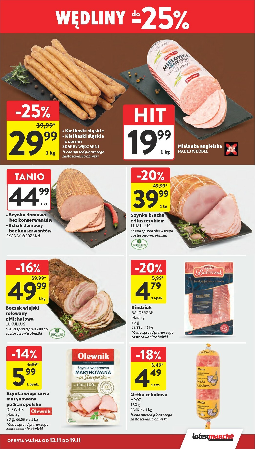 intermarche - Gazetka Intermarché - ważna od 13.11. do 19.11. - page: 23