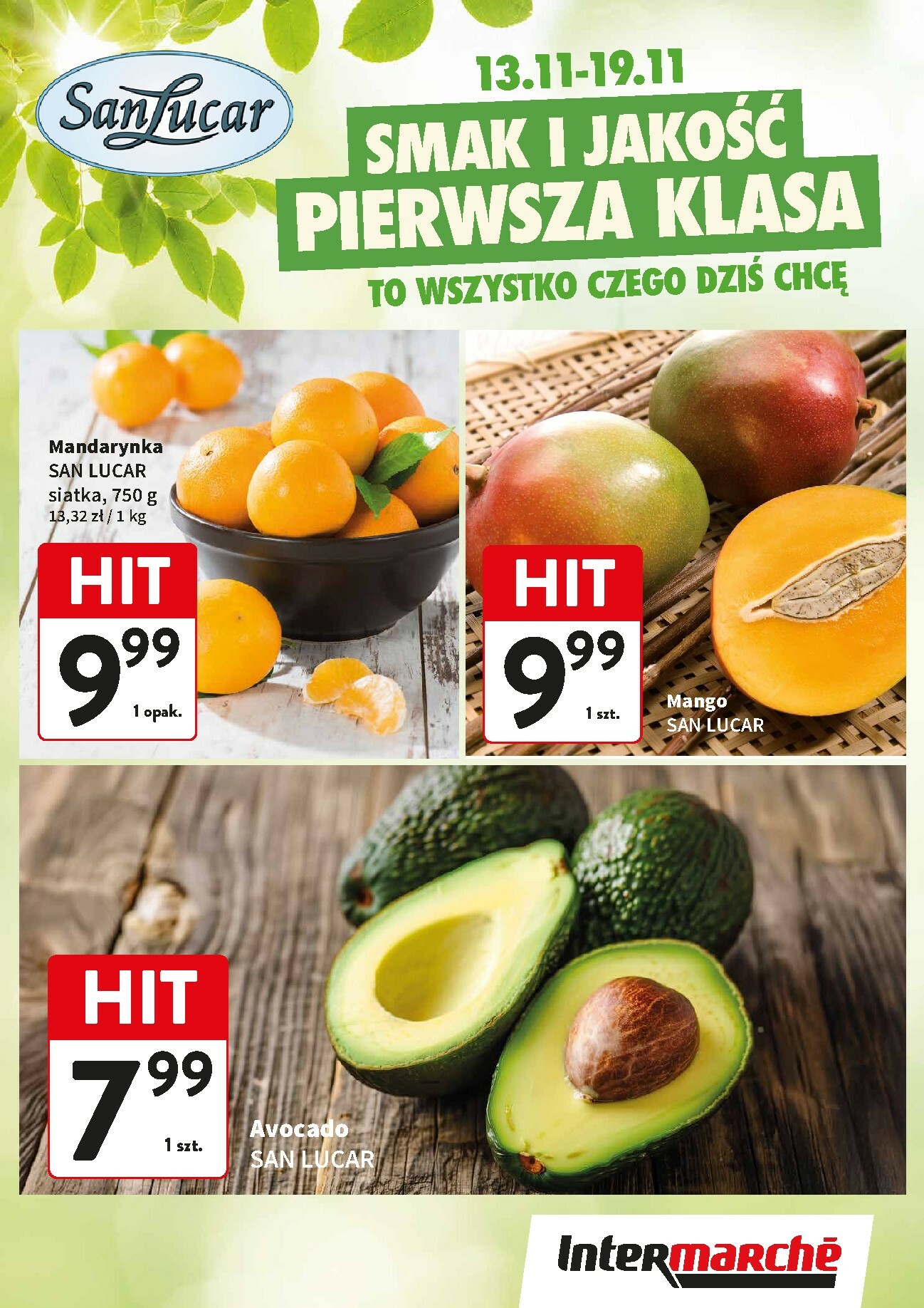intermarche - Gazetka Intermarché - Świeży Hit - ważna od 13.11. do 19.11.