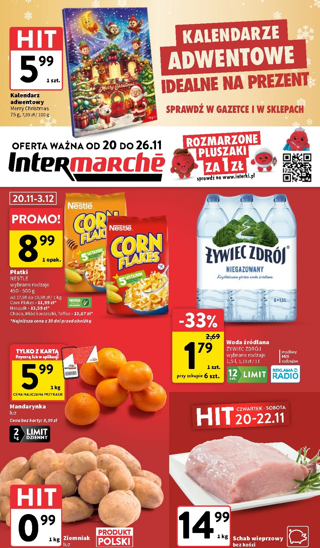 intermarche - Gazetka Intermarché - ważna od 20.11. do 26.11.