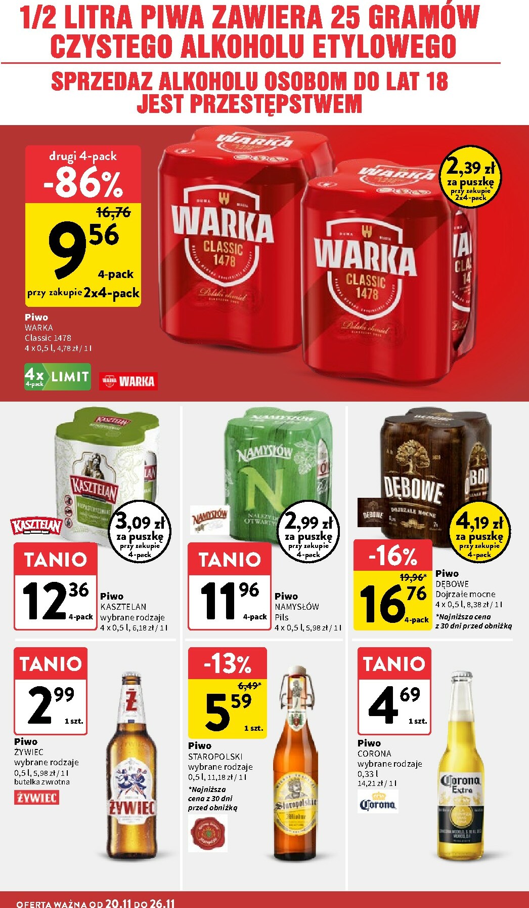 intermarche - Gazetka Intermarché - ważna od 20.11. do 26.11. - page: 34