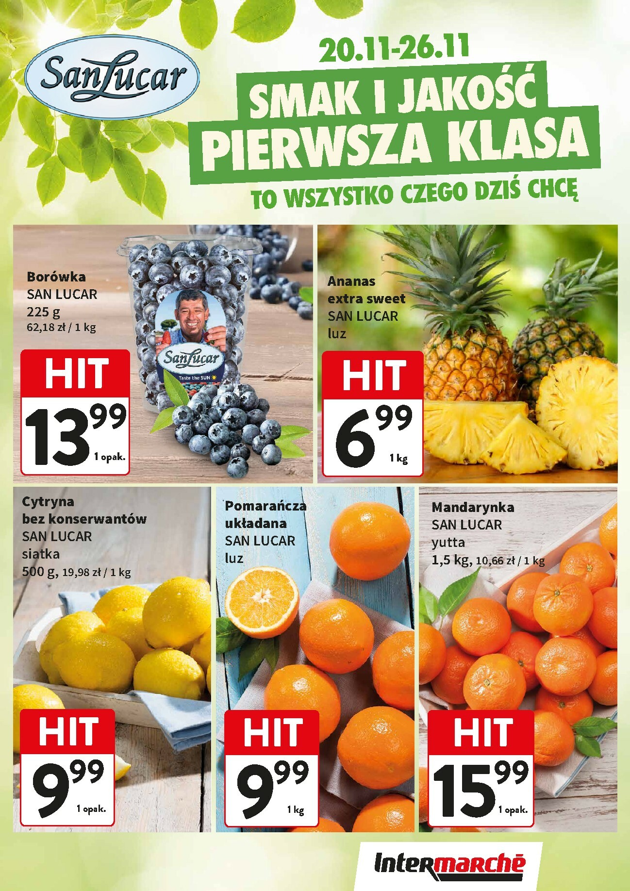 intermarche - Gazetka Intermarché - Świeży Hit - ważna od 20.11. do 26.11.