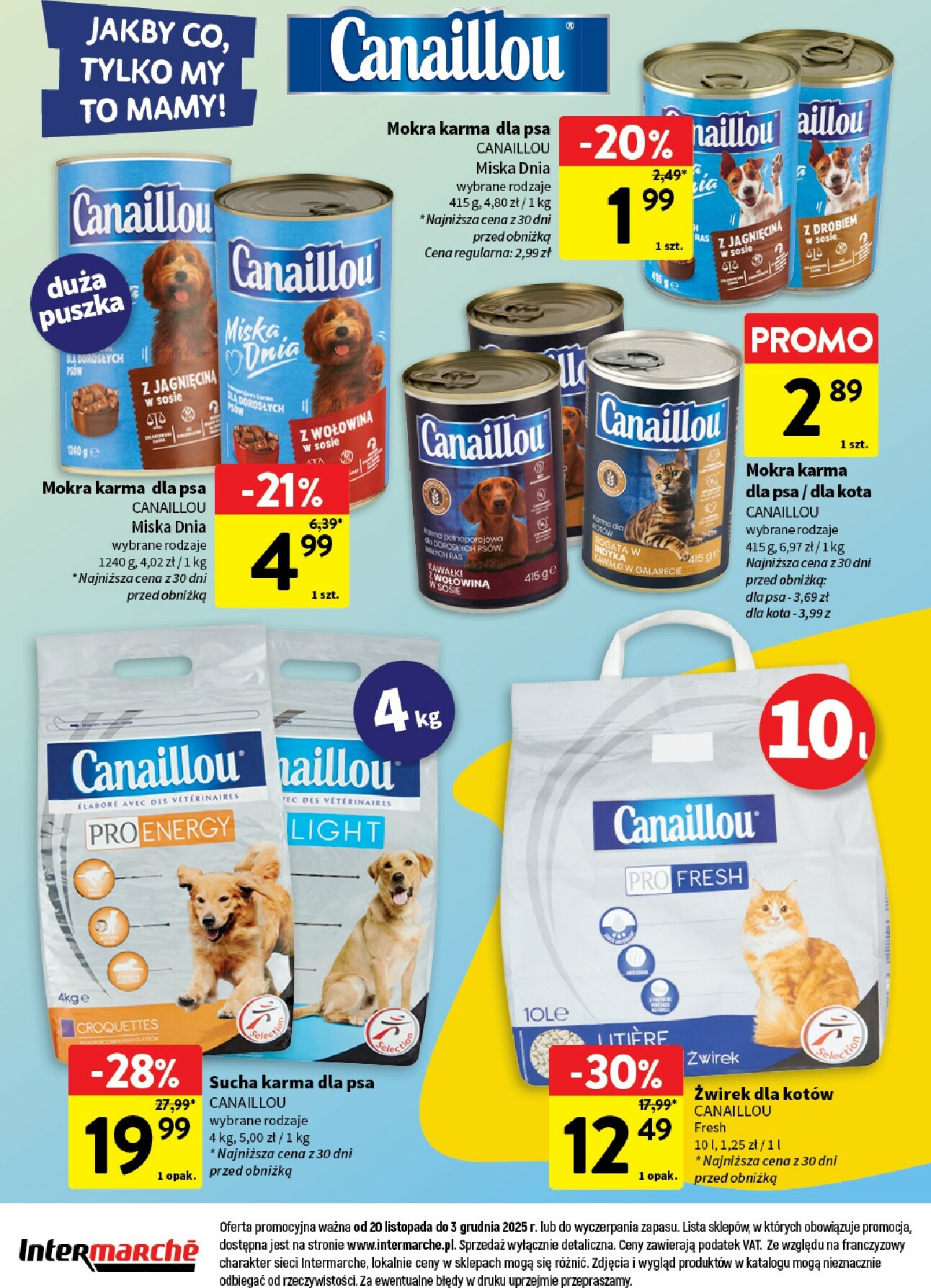 intermarche - Gazetka Intermarché - Z miłości do pupila - ważna od 20.11. do 03.12. - page: 12