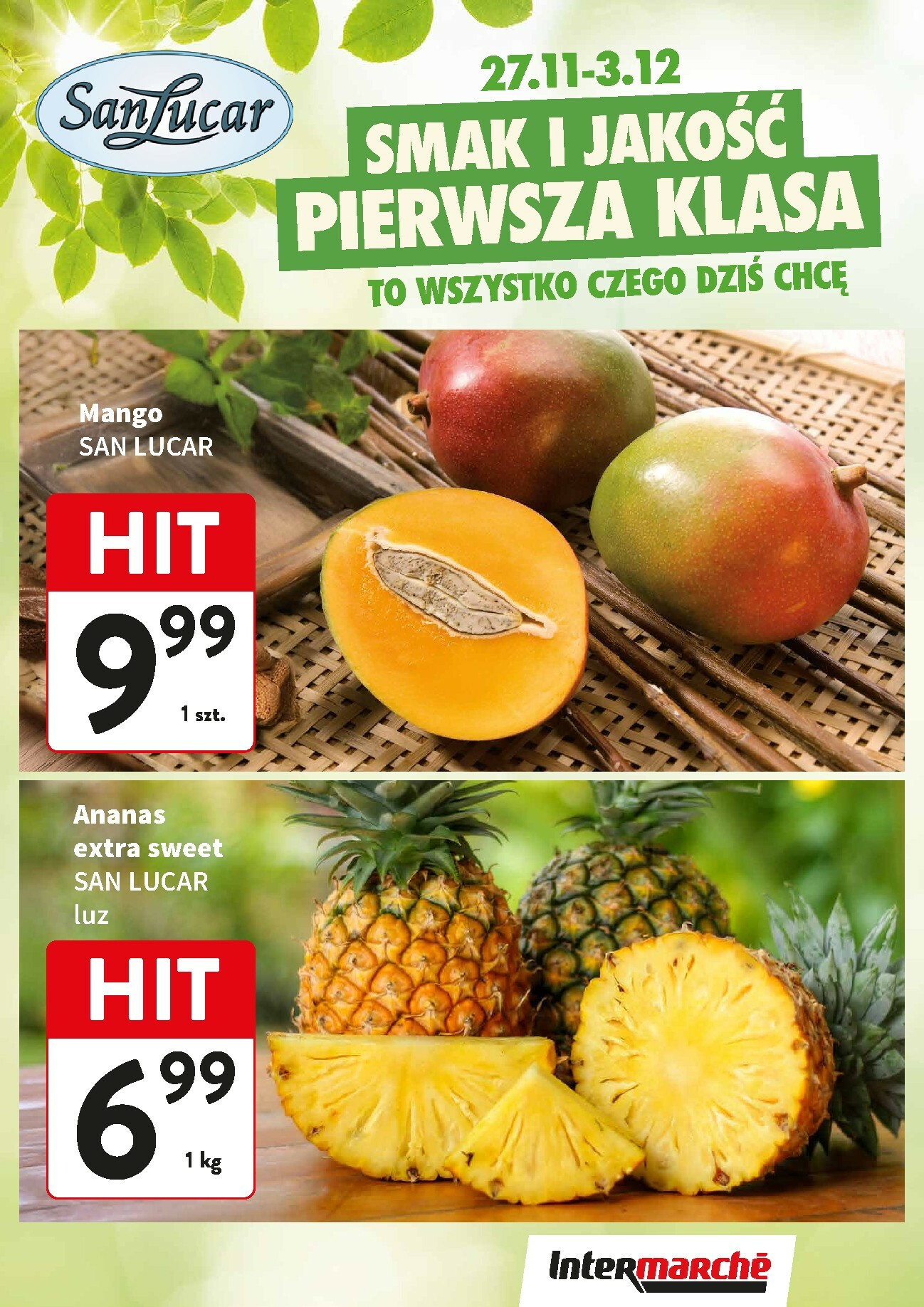 intermarche - Gazetka Intermarché - Świeży Hit - ważna od 27.11. do 03.12.