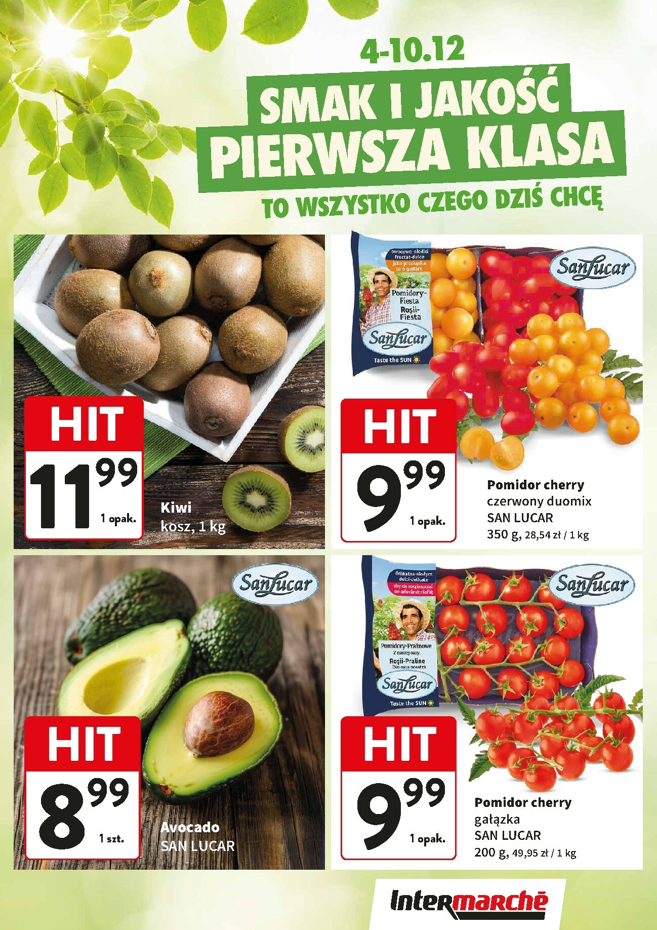 intermarche - Gazetka Intermarché - Świeży Hit - ważna od 04.12. do 10.12.