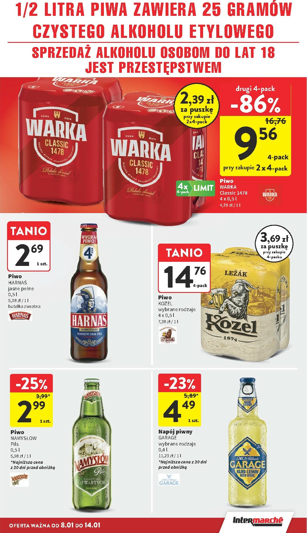 intermarche - Gazetka Intermarché - ważna od 08.01. do 14.01. - page: 33