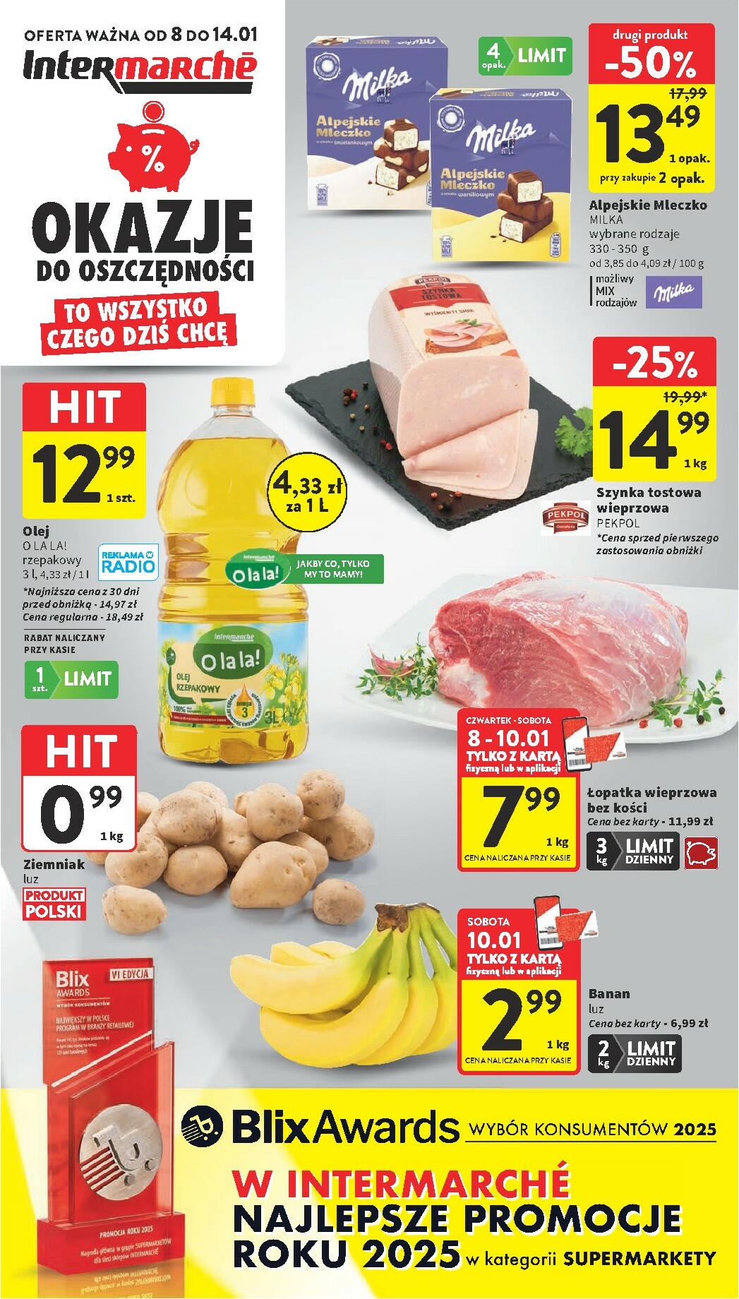 intermarche - Gazetka Intermarché - ważna od 08.01. do 14.01.