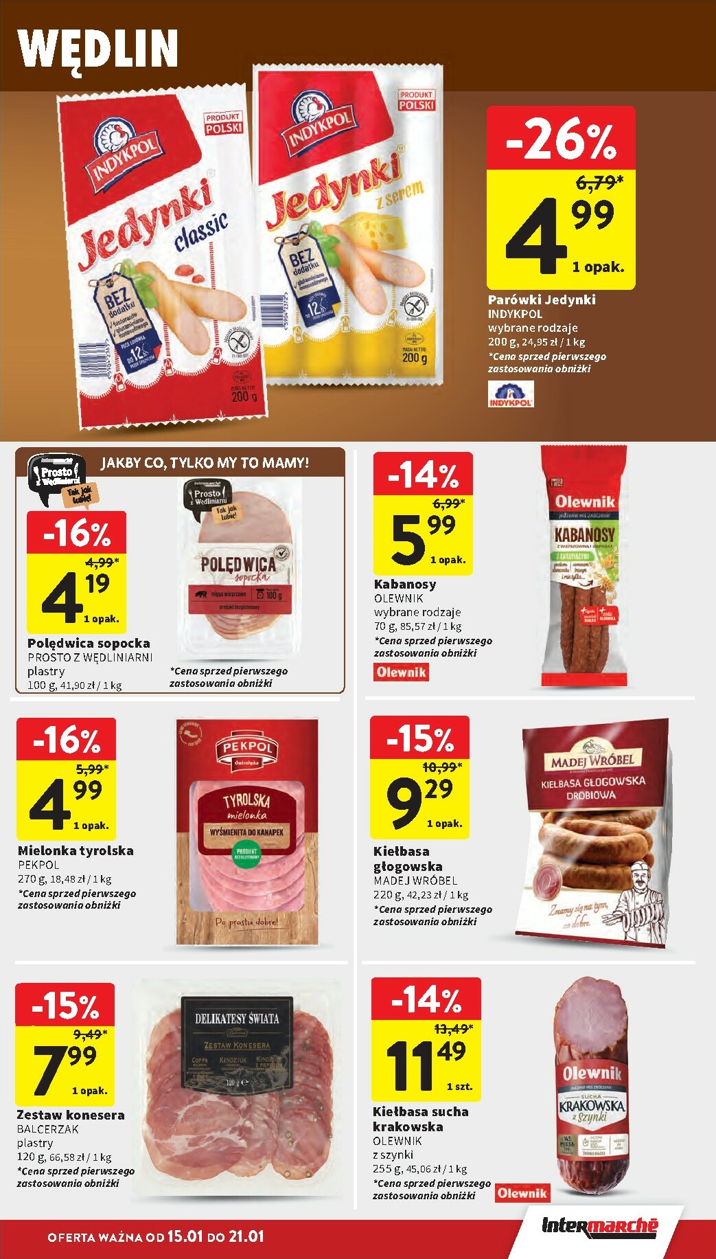 intermarche - Gazetka Intermarché - ważna od 15.01. do 21.01. - page: 23
