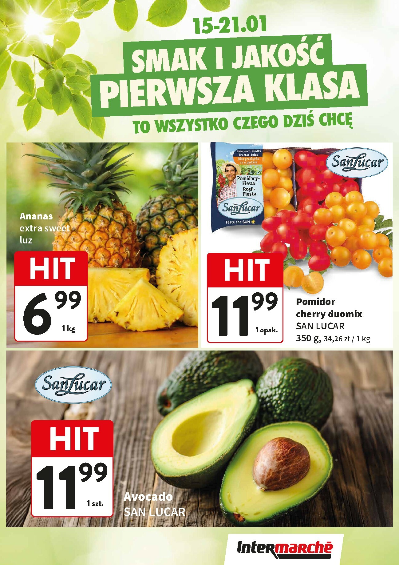 intermarche - Gazetka Intermarché - Świeży Hit - ważna od 15.01. do 21.01.