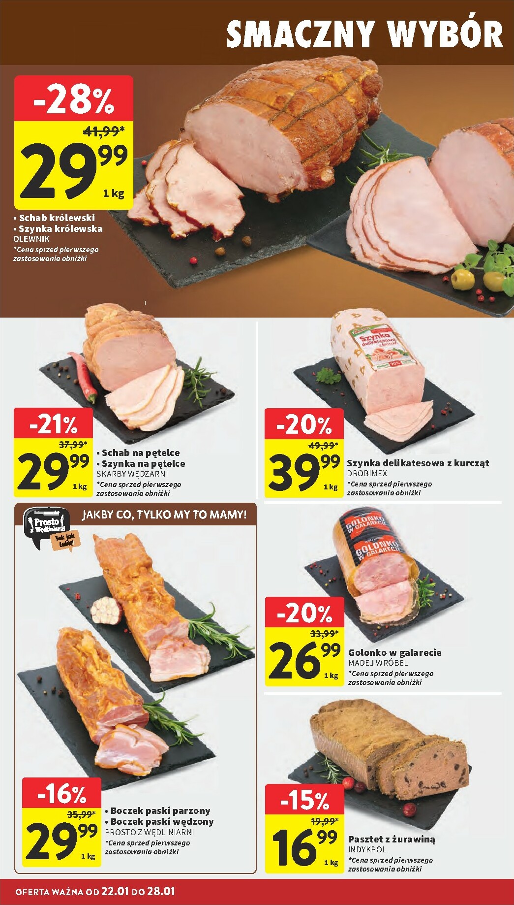 intermarche - Gazetka Intermarché - ważna od 22.01. do 28.01. - page: 18