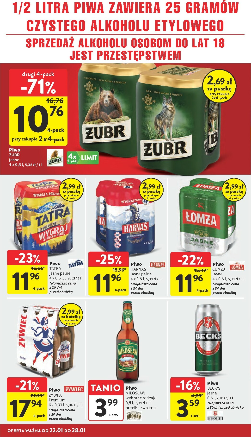 intermarche - Gazetka Intermarché - ważna od 22.01. do 28.01. - page: 34