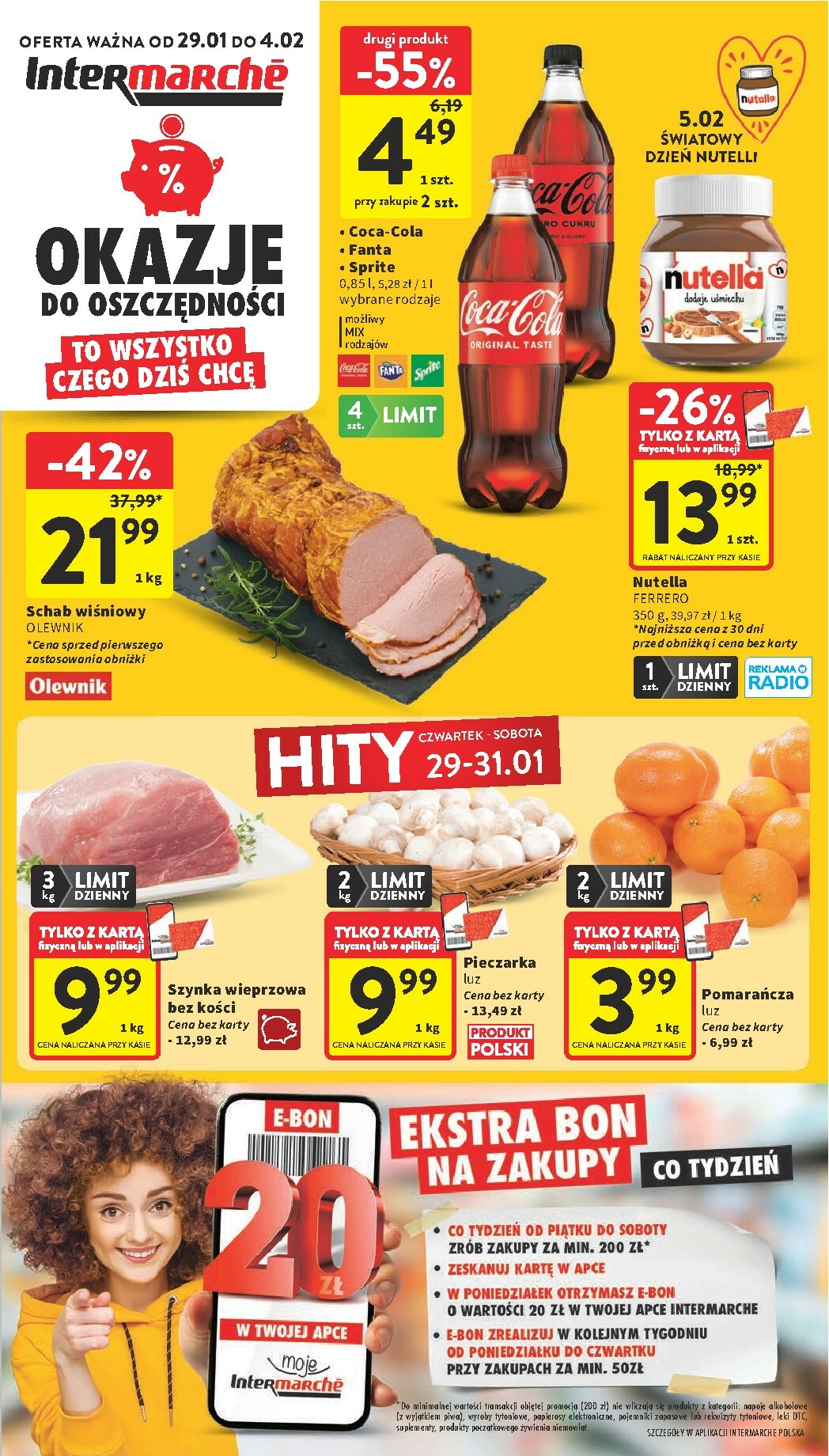intermarche - Gazetka Intermarché - ważna od 29.01. do 04.02.