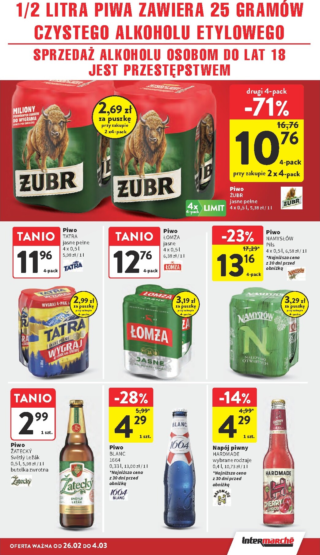 intermarche - Gazetka Intermarché - ważna od 26.02.2026 do 04.03.2026 - page: 35